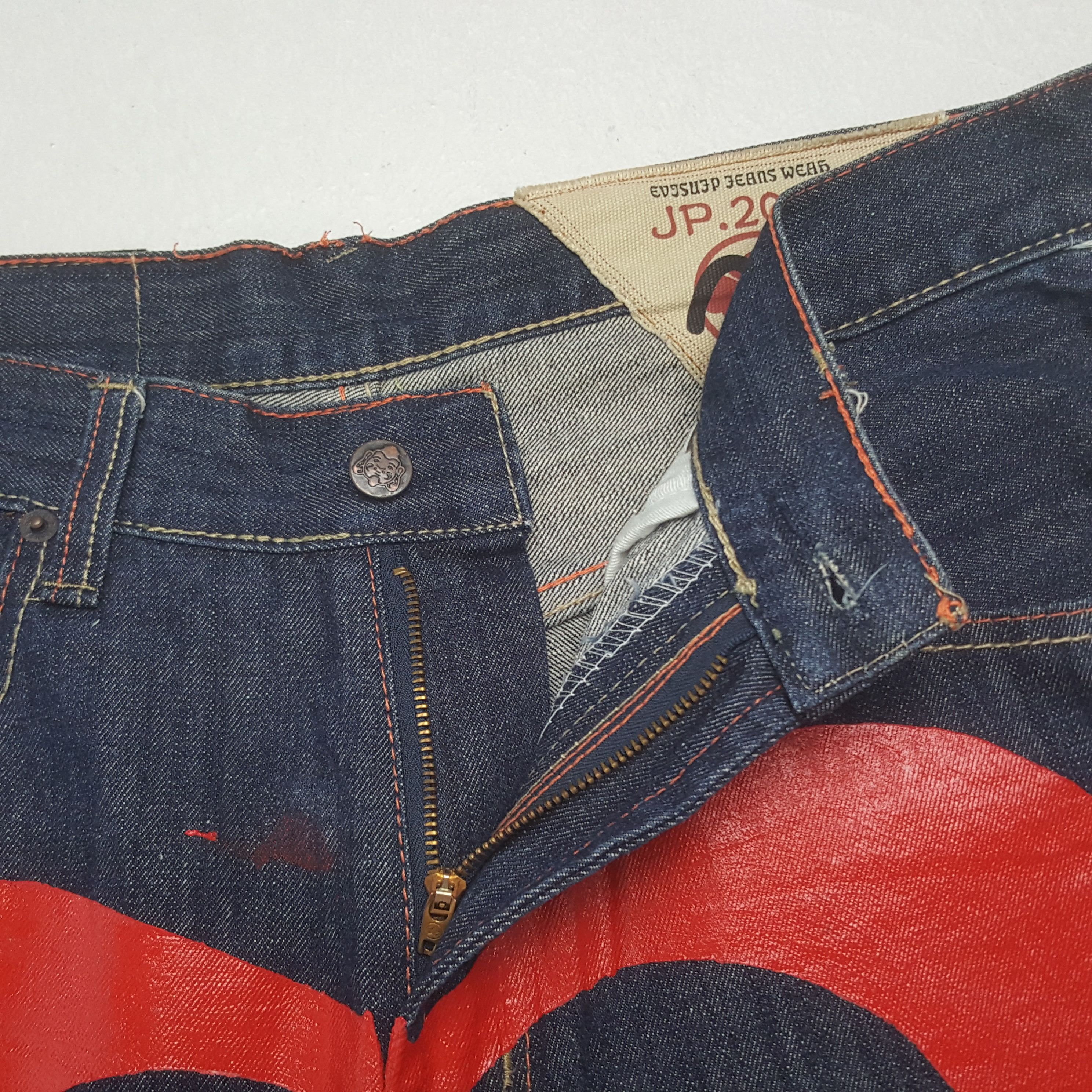 Evisu Vintage Evisu JP 2006 Daicock Custom Denim Jeans RR29 Size US 34 / EU 50 - 7 Thumbnail