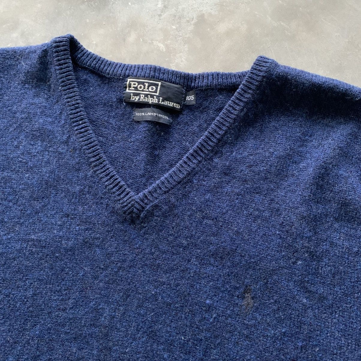 Polo Ralph Lauren Polo Ralph Lauren knit Vest Blue on Blue Size US L / EU 52-54 / 3 - 2 Thumbnail