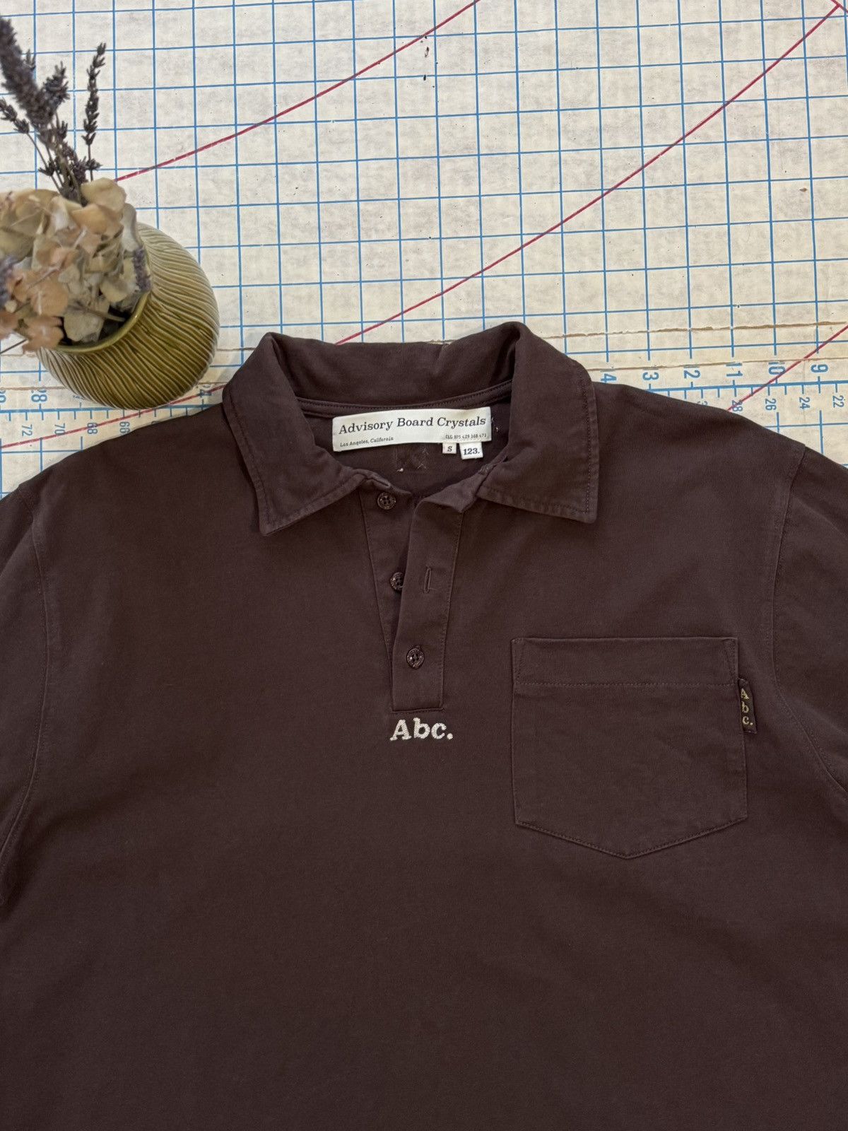 Advisory Board Crystals Advisory Boars Crystals Long Sleeve Polo Shirt Brown Small Size US S / EU 44-46 / 1 - 3 Thumbnail