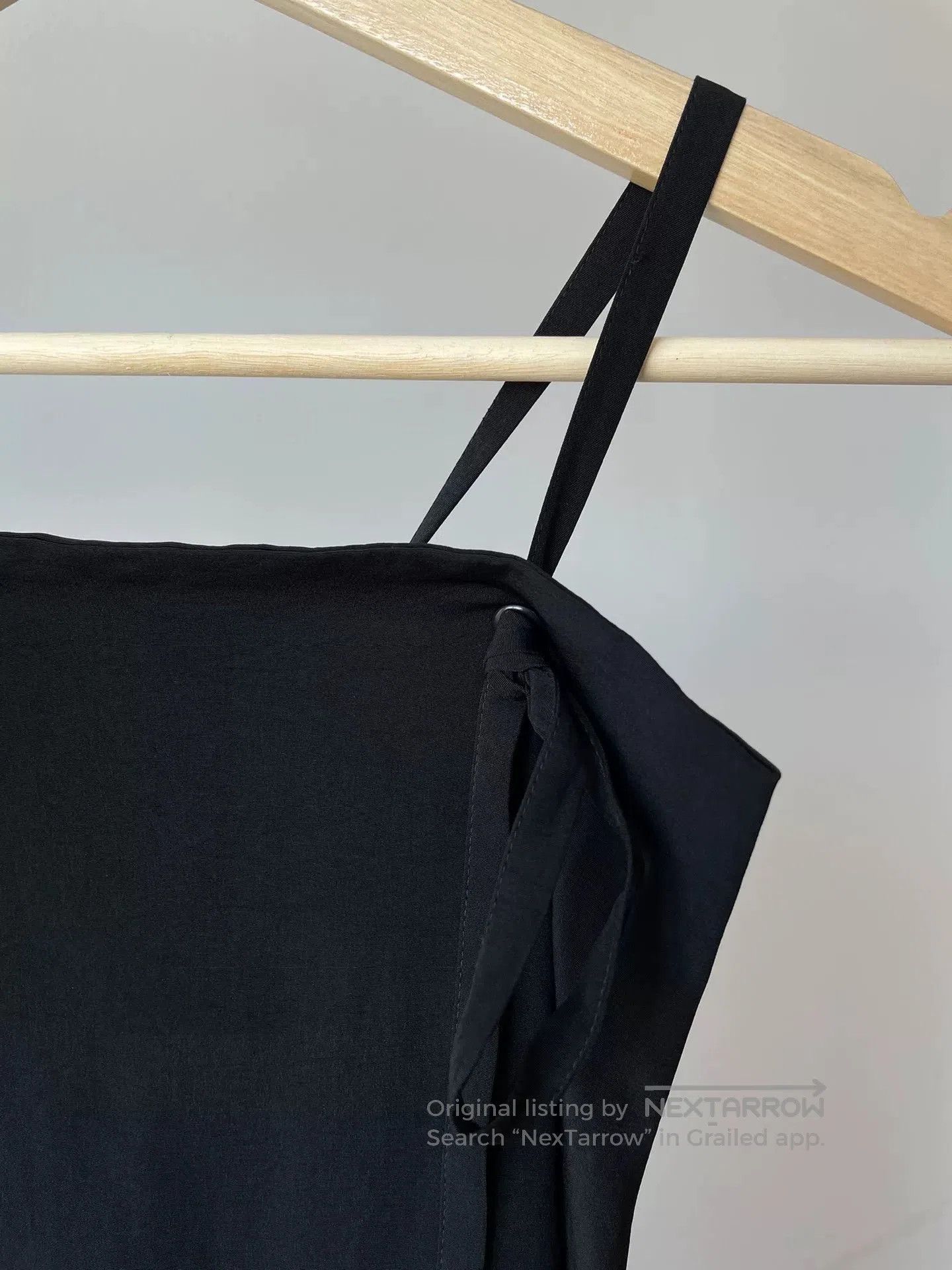 Y's Y's Yohji Yamamoto Black Camisole Dress. Size M / US 6-8 / IT 42-44 - 3 Thumbnail