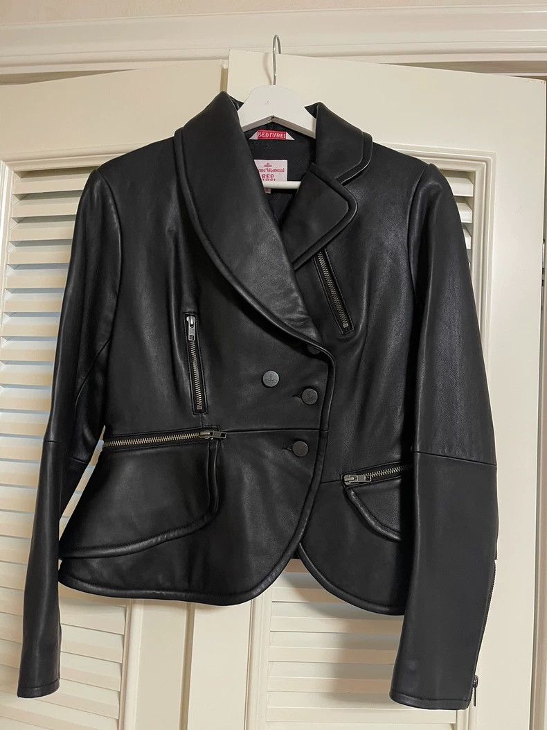 Vivienne Westwood Vivienne Westwood size3 Locomotive jacket leather jacket le Size M / US 6-8 / IT 42-44 - 2 Thumbnail