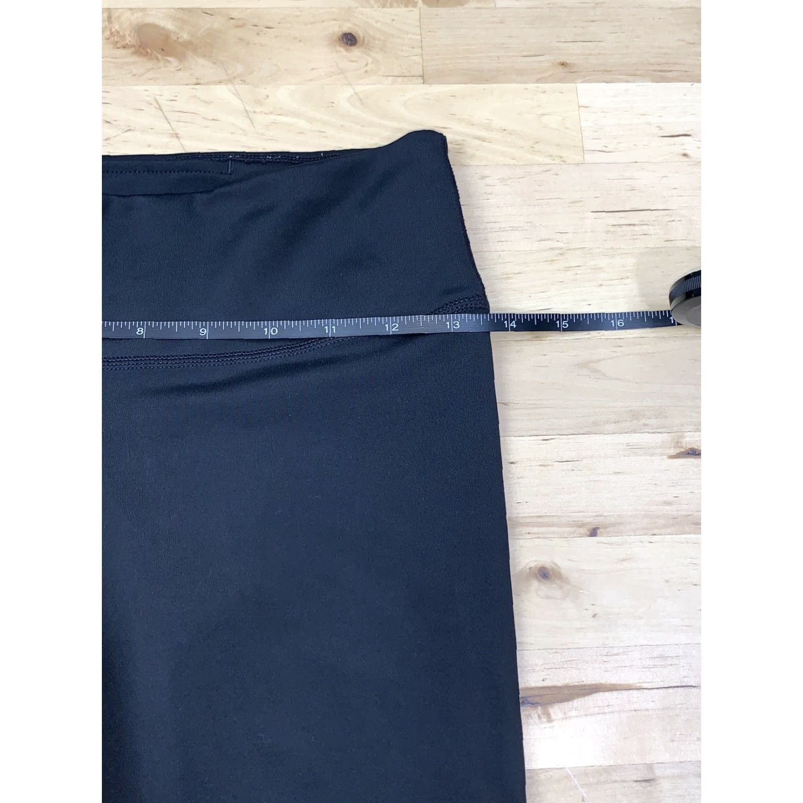 Nike Nike Dri-Fit Leggings Cropped Womens M Black Activewear Gym Training Running Yoga Size 32" / US 10 / IT 46 - 5 Thumbnail