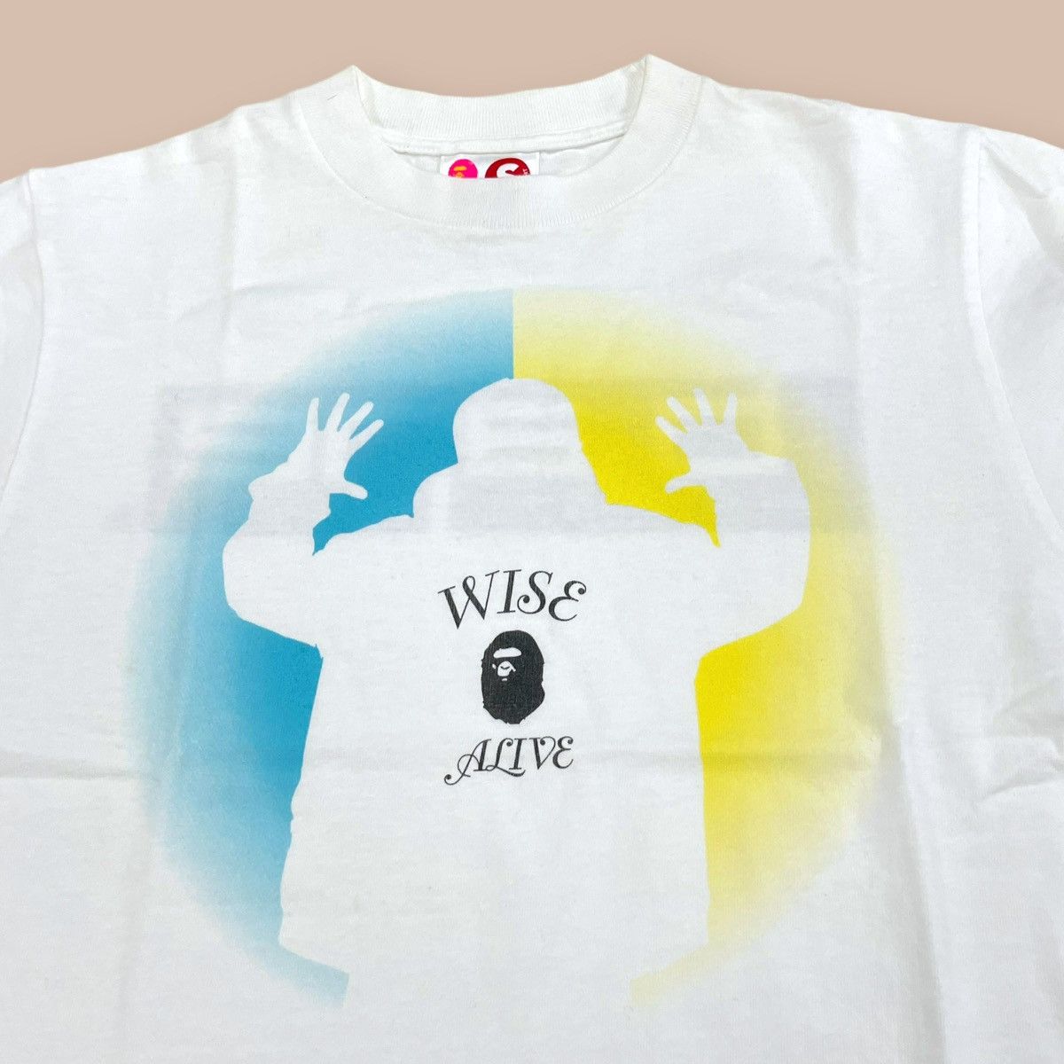 Bape OG 2007 Bape (B)ape Sounds "WISE ALIVE" Tee Size US S / EU 44-46 / 1 - 4 Thumbnail