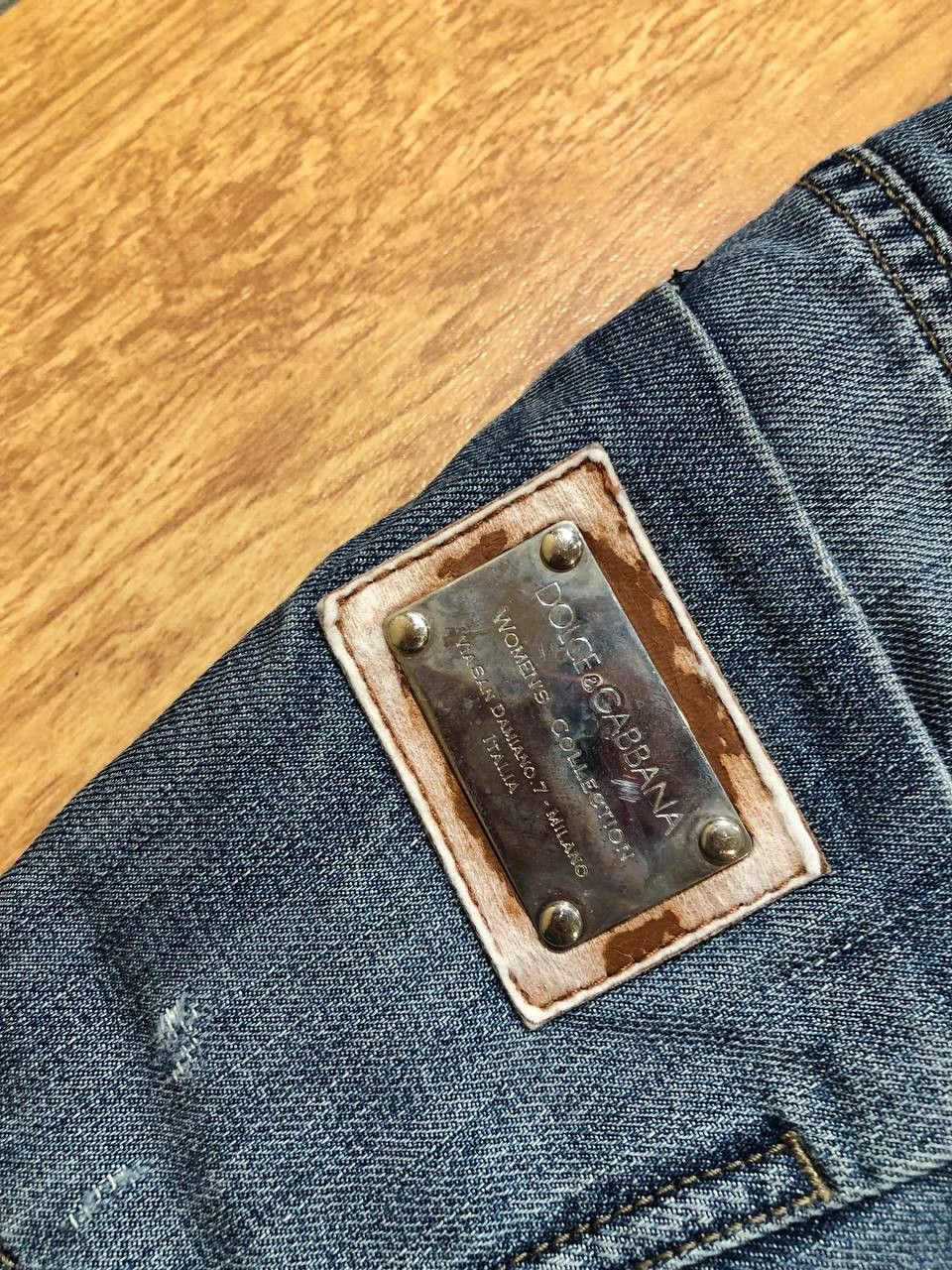 Dolce & Gabbana DOLCE & GABBANA JEANS DENIM PANTS Size US 30 / EU 46 - 22 Thumbnail