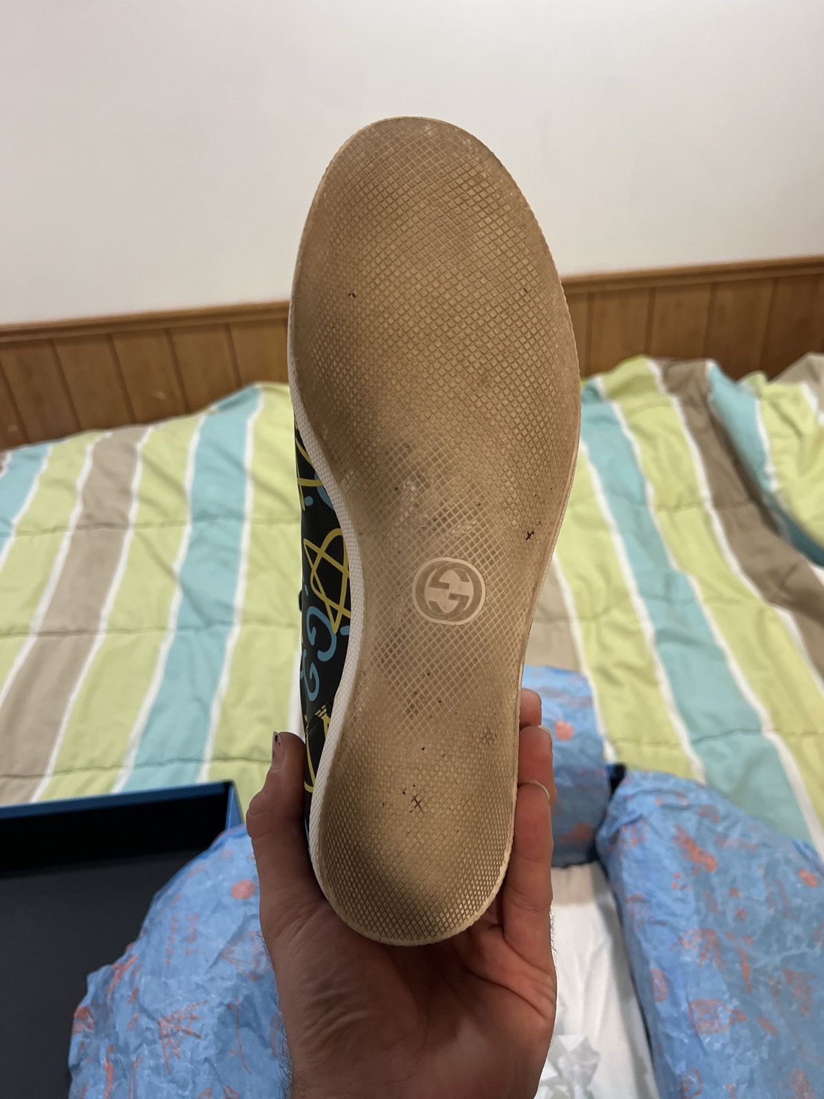 Gucci Gucci Ghost sneakers Size US 9.5 / EU 42-43 - 3 Thumbnail