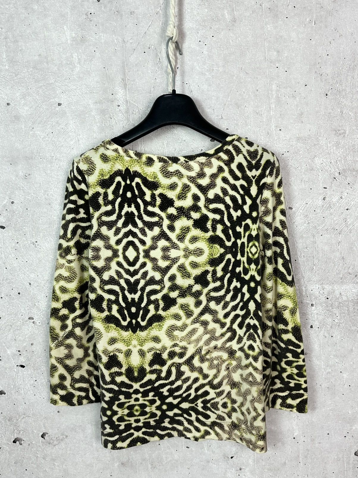 Just Cavalli Just Cavalli Vintage Printed Cotton Long Sleeve Jumper Size S / US 4 / IT 40 - 6 Thumbnail