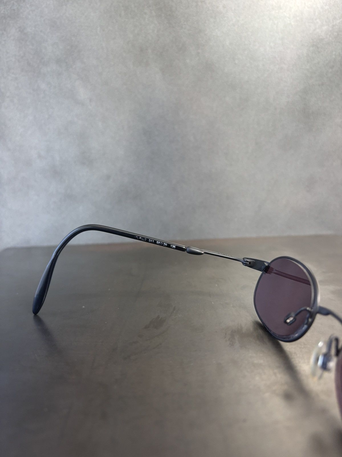 Japanese Brand 1990s Kubo Nakamura Sunglasses Frames Vintage Metal JPG Size ONE SIZE - 11 Thumbnail