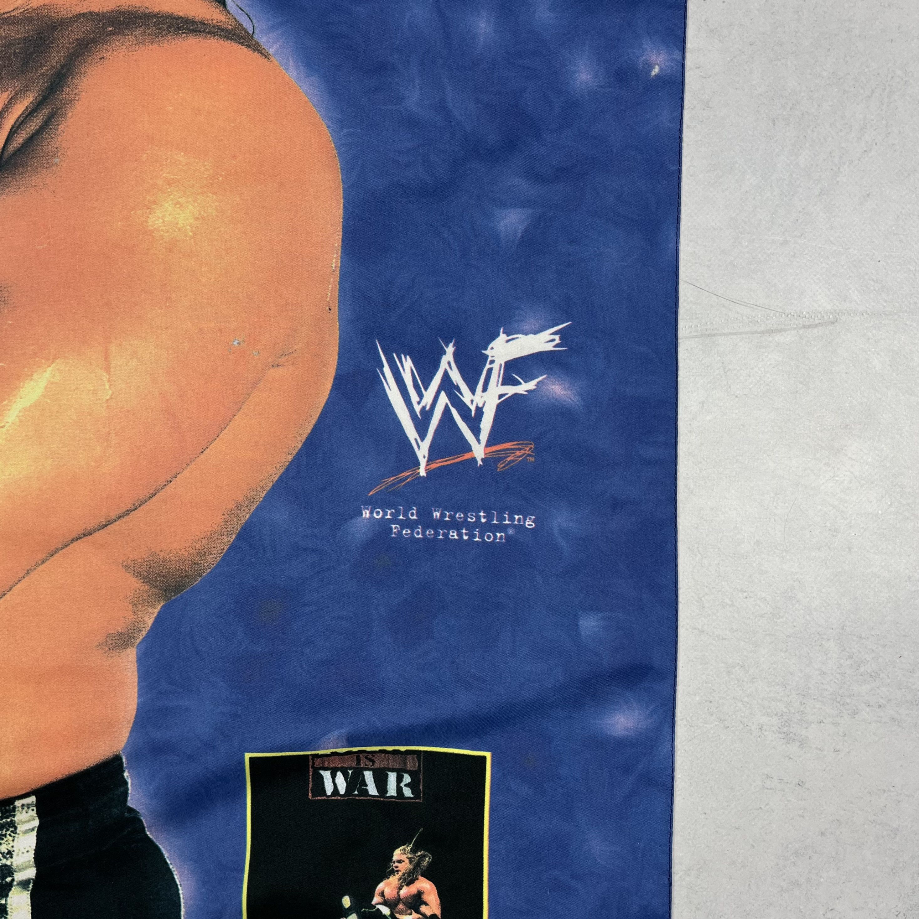 WWF Vintage Triple H WWF Superstars Flag Poster Tapestry 2000’s Size ONE SIZE - 7 Thumbnail
