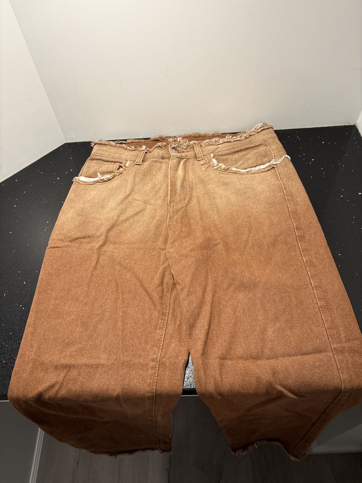 Vintage Vintage Brown Faded Jeans Size US 30 / EU 46 - 1 Thumbnail