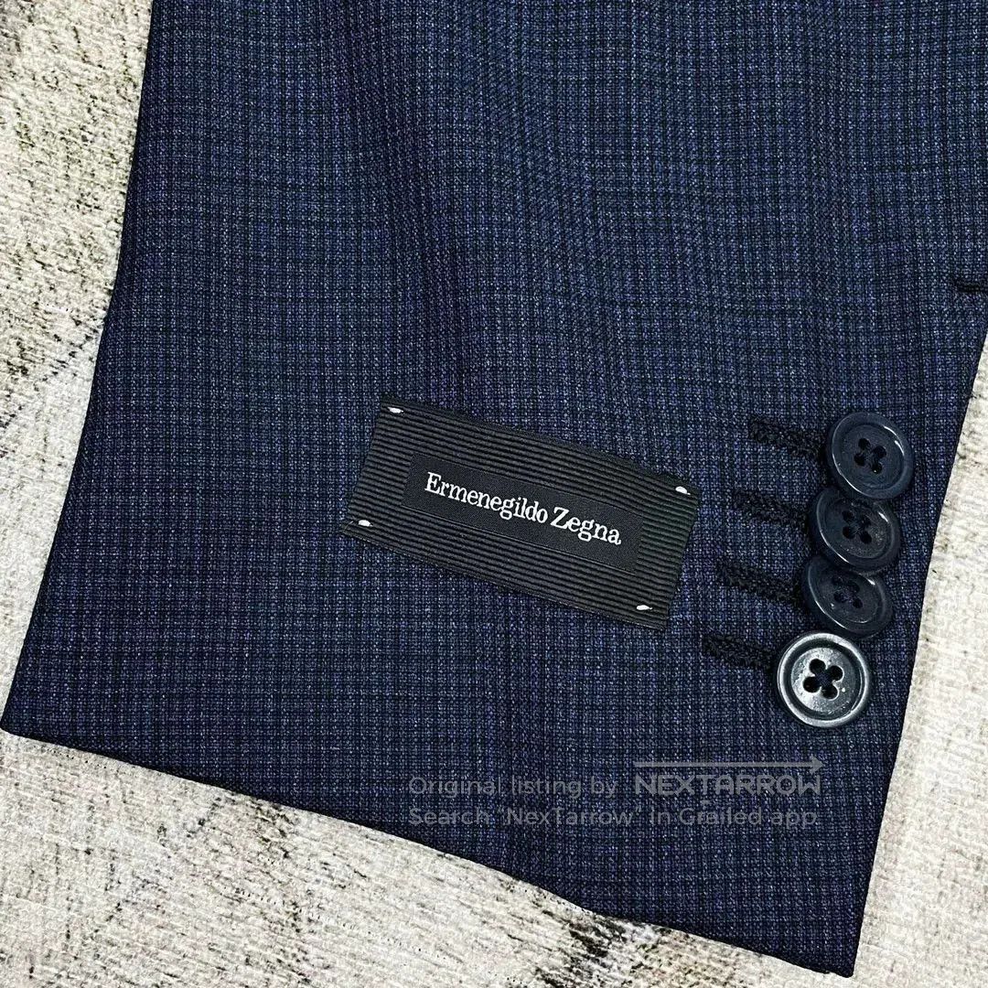 Ermenegildo Zegna Ermenegildo Zegna Diamond Wool Suit. Size US S / EU 44-46 / 1 - 9 Thumbnail