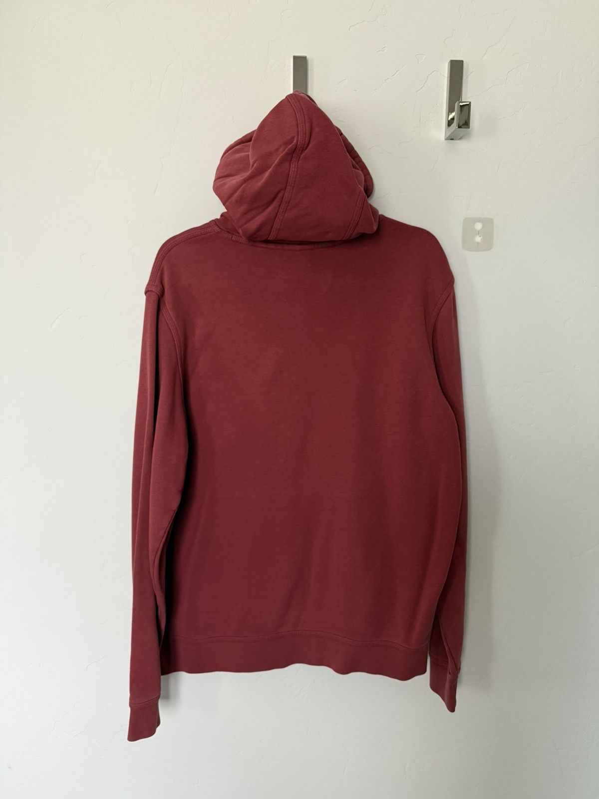 Nike Nike Embroidered Logo Hoodie Red XL Size US XL / EU 56 / 4 - 2 Thumbnail