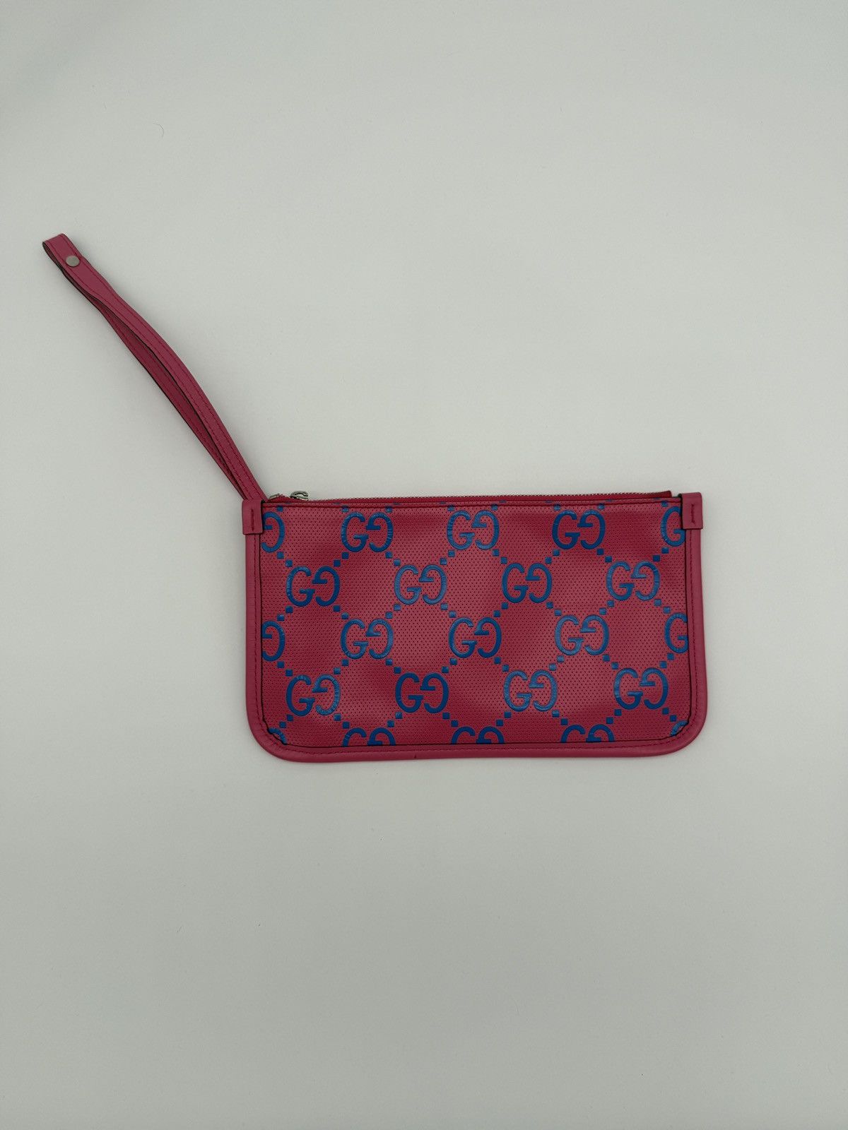 Gucci Gucci Pink & Blue Monogram Tote Size ONE SIZE - 14 Thumbnail