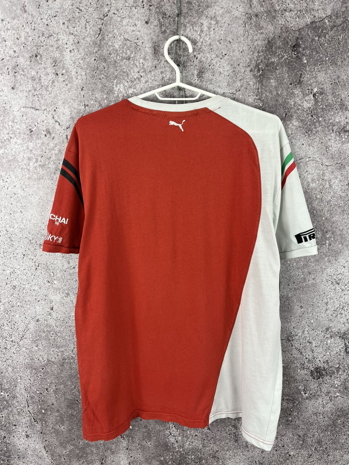 Ferrari × Giorgio Fiorelli × Puma Puma Ferrari Giorgio Firelli Racer T-Shirt Multi Logo Size L Size US L / EU 52-54 / 3 - 7 Thumbnail