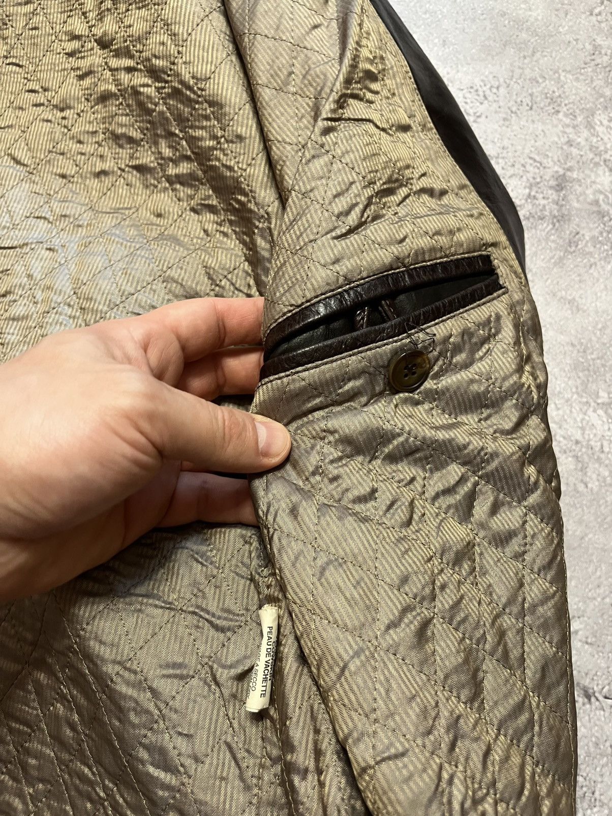 Marlboro Classics Vintage Leather USED Marlboro leather car coat jacket Size US XL / EU 56 / 4 - 6 Thumbnail