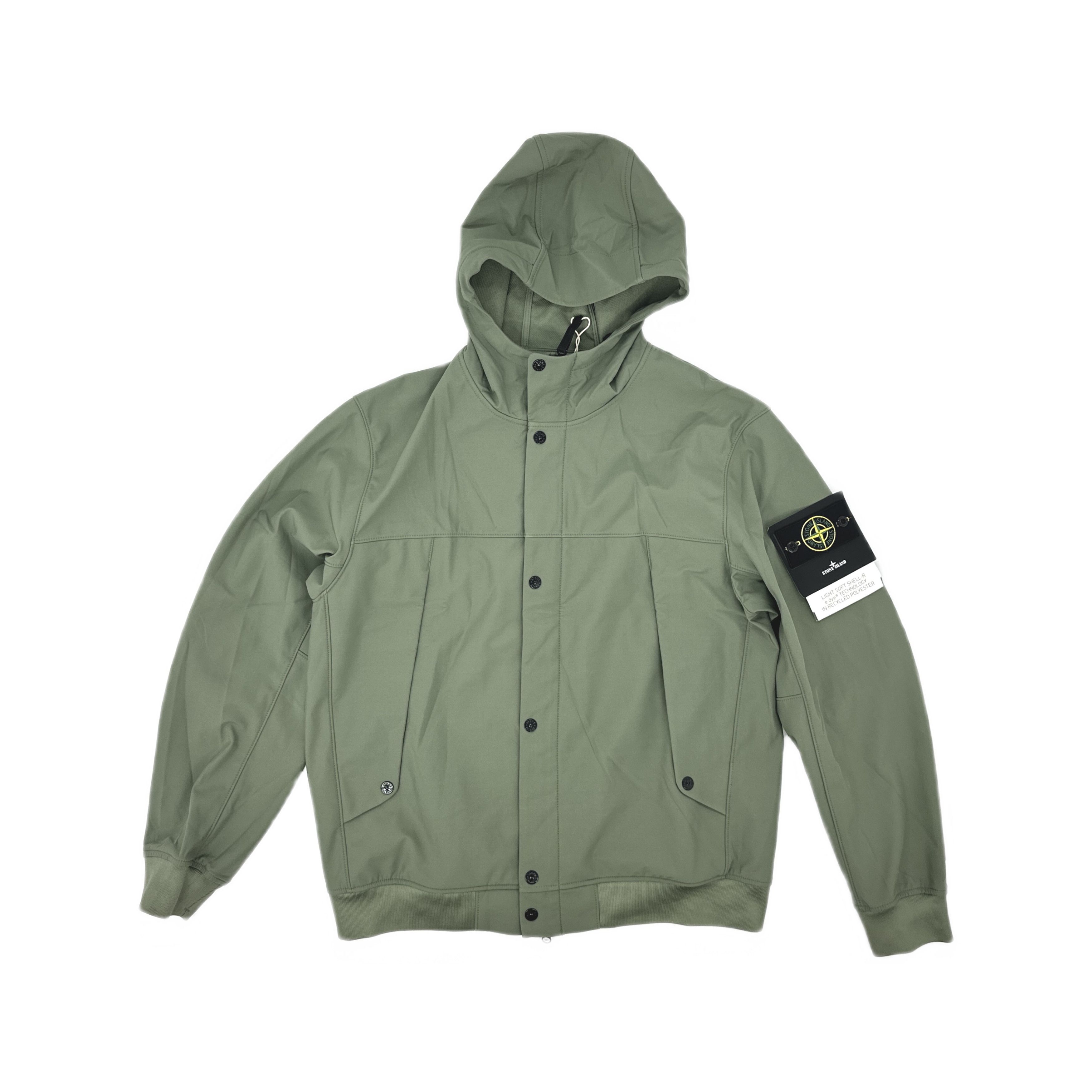 Stone Island Stone Island Soft Shell-R Hooded Jacket Size XL Size US XL / EU 56 / 4 - 1 Thumbnail