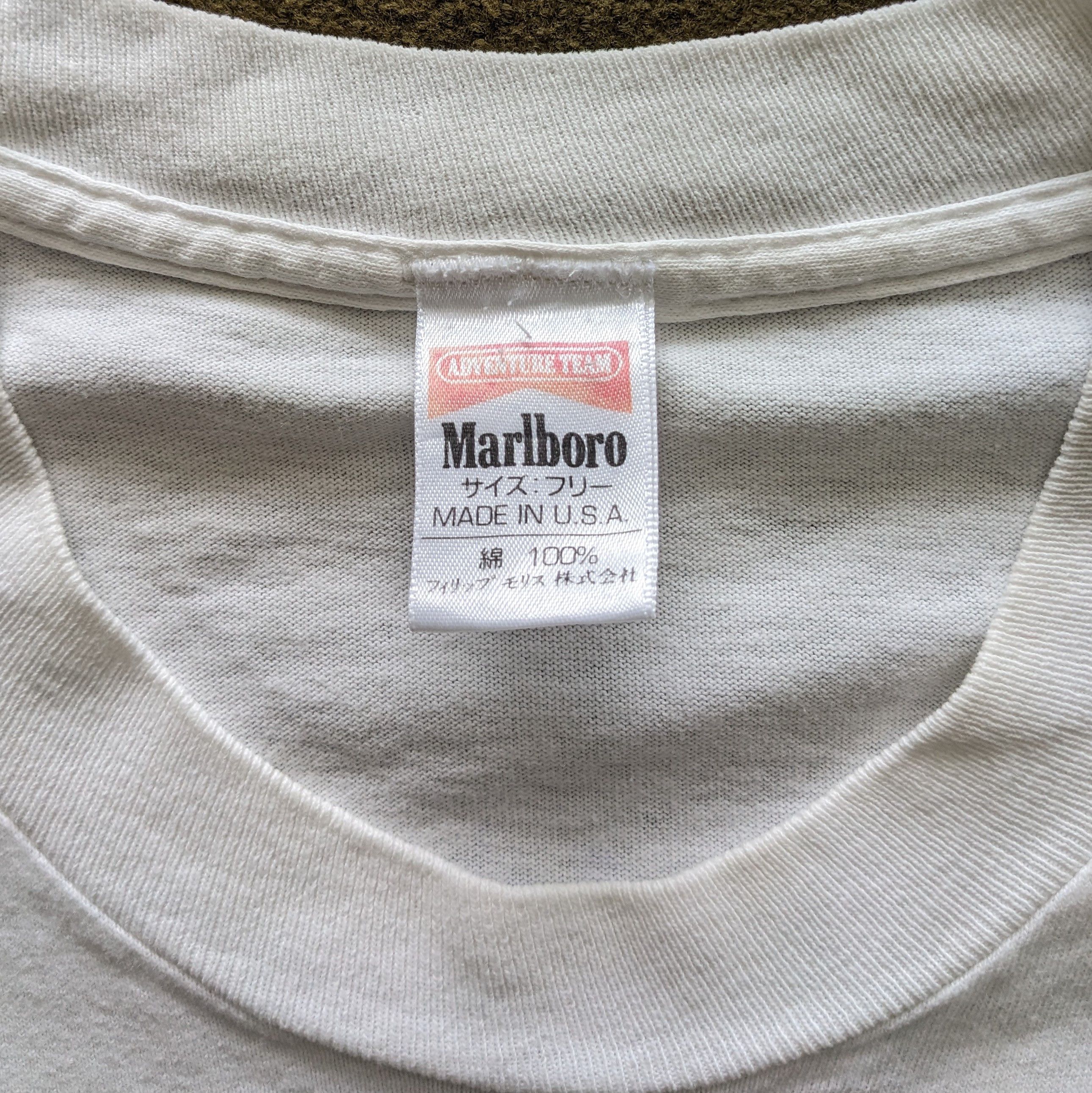 Marlboro Vintage 90's MARLBORO ADVENTURE TEAM T-shirt Size US L / EU 52-54 / 3 - 9 Thumbnail