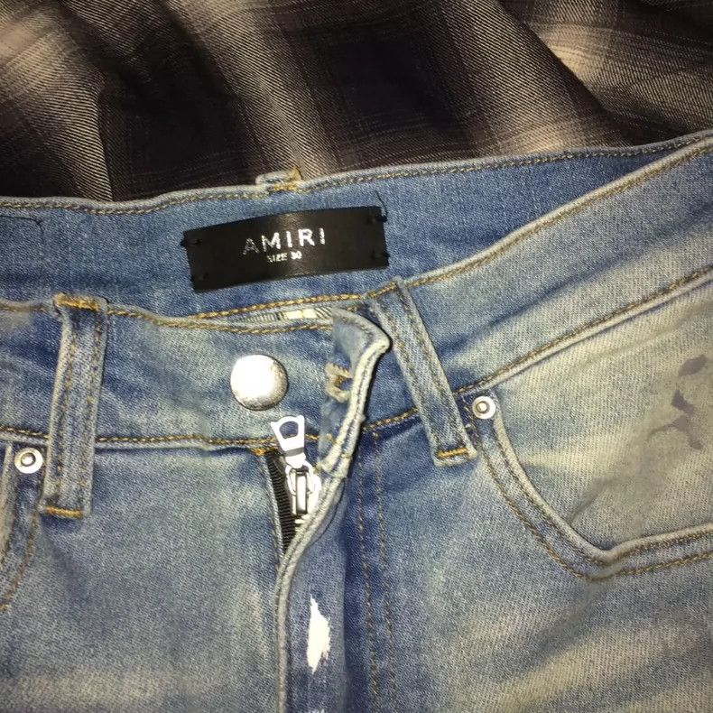Amiri Amiri blue diamond jeans Size US 30 / EU 46 - 3 Thumbnail