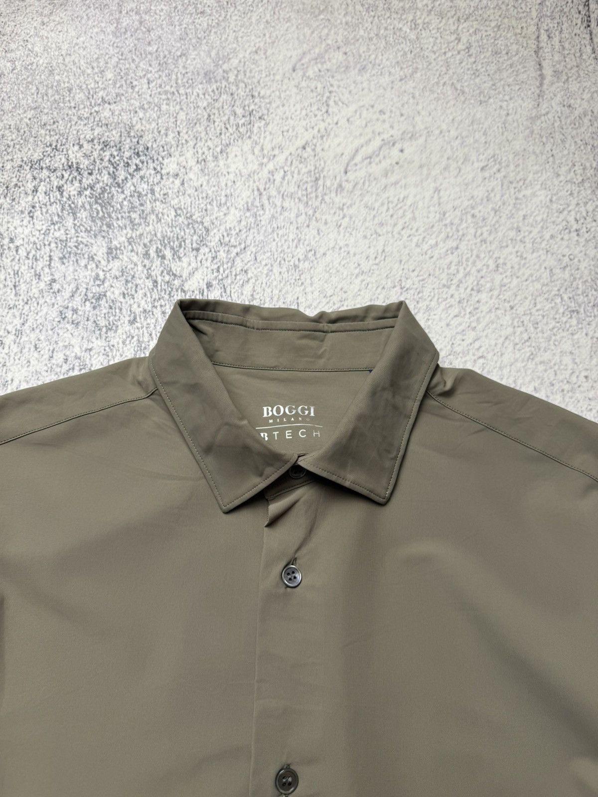 Boggi Boggi Milano Btech Shirt Button Up Size US L / EU 52-54 / 3 - 9 Thumbnail