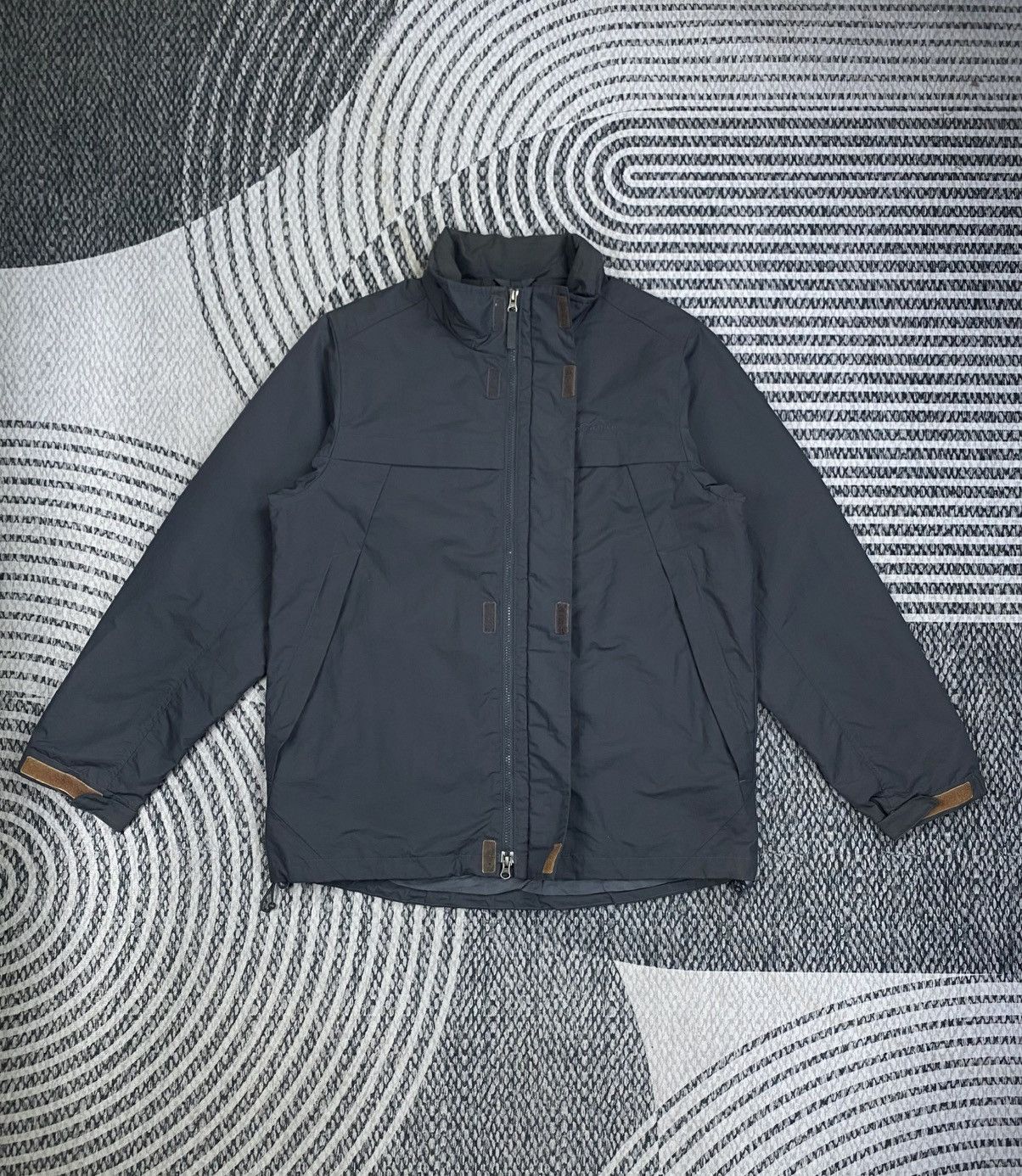 Eddie Bauer Vintage Eddie Bauer Casual Grey Zipper Jacket Size US L / EU 52-54 / 3 - 5 Thumbnail