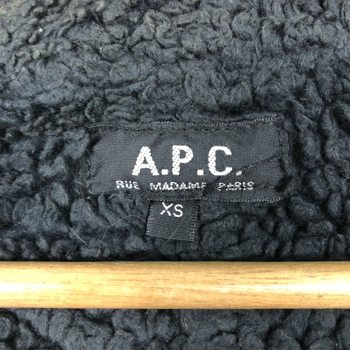A.P.C. 🔥VINTAGE PARKA JACKET BIKER BLANKET APC HOODIE Size US XS / EU 42 / 0 - 18 Thumbnail