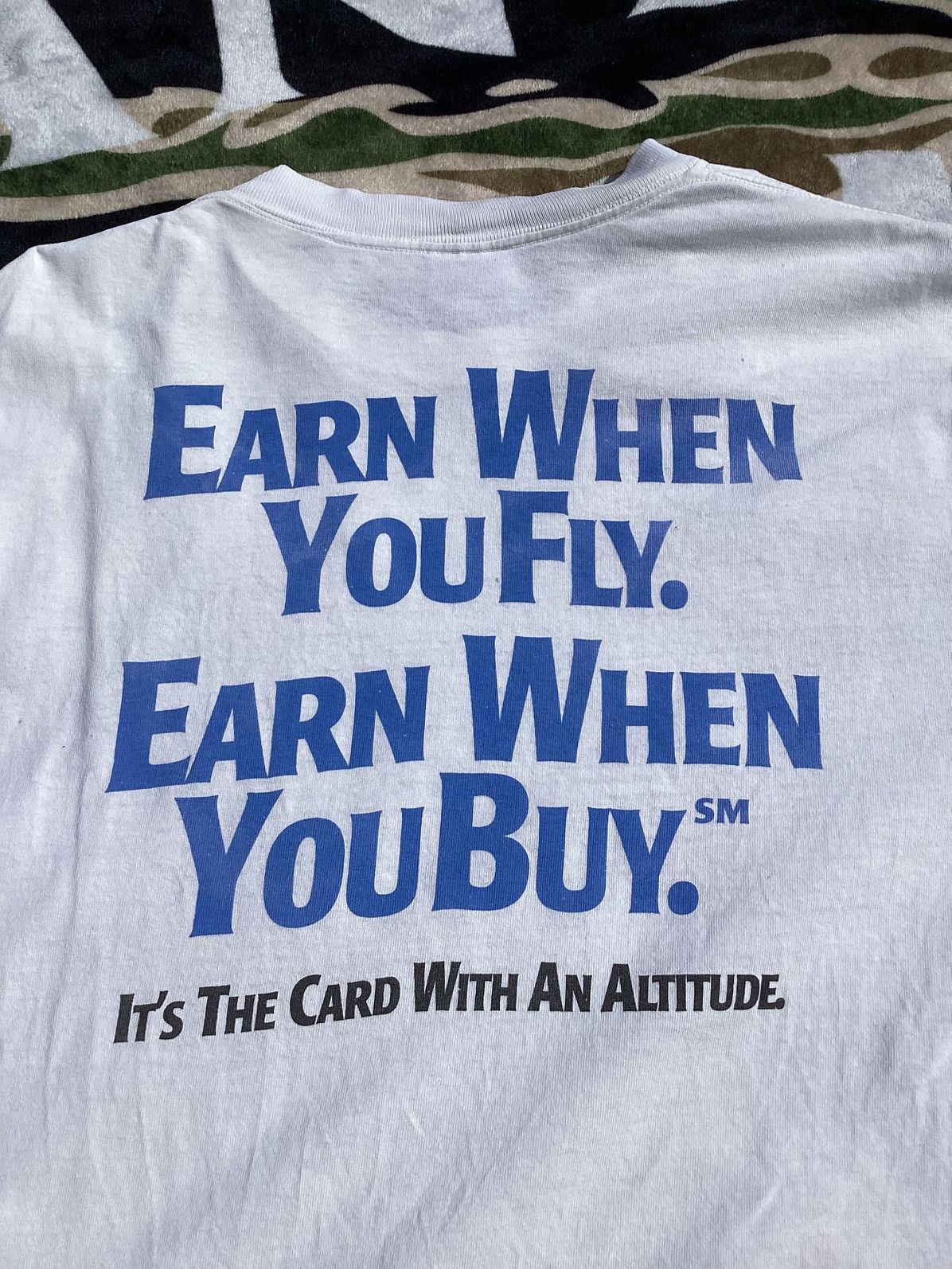 All Sport Vtg 1990s Southwest airlines earn when you fly all sport Tee Size US XL / EU 56 / 4 - 4 Thumbnail