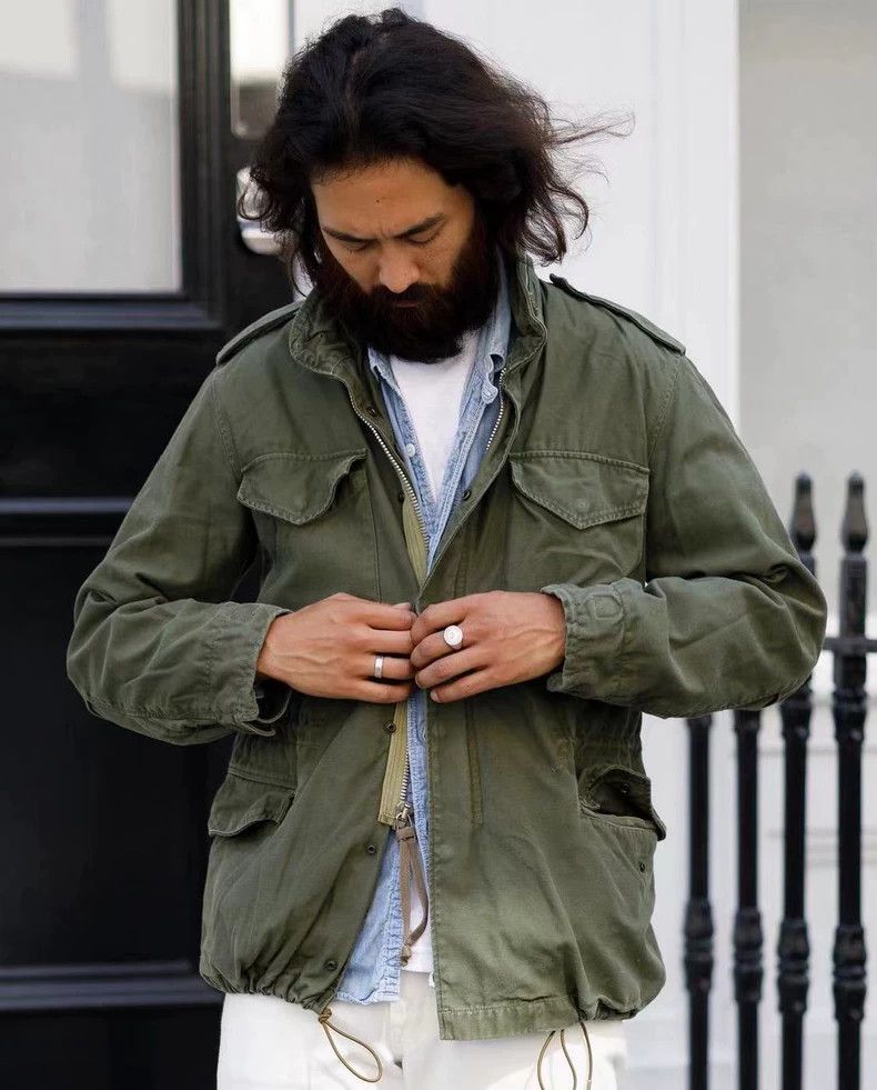 The REAL McCOY’S M65 Jacket in Size Small-dmc