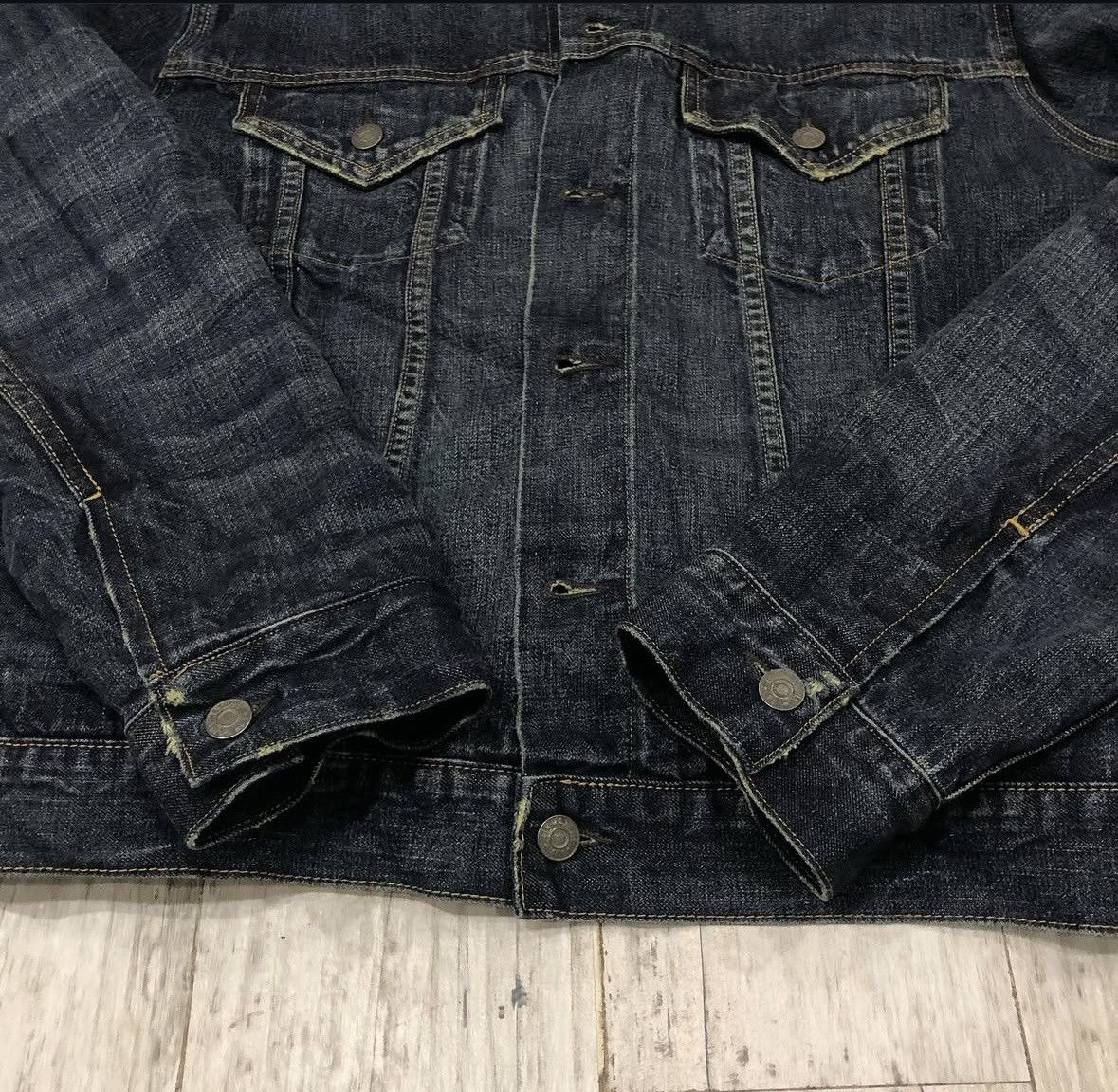 Ralph Lauren Y2K Ralph Lauren Sherpa Denim Jacket Size US XL / EU 56 / 4 - 7 Thumbnail