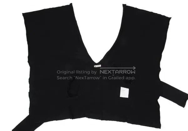 Other Comme Des Garcons size F Black Retro Design Knit Short Top Size S / US 4 / IT 40 - 7 Thumbnail