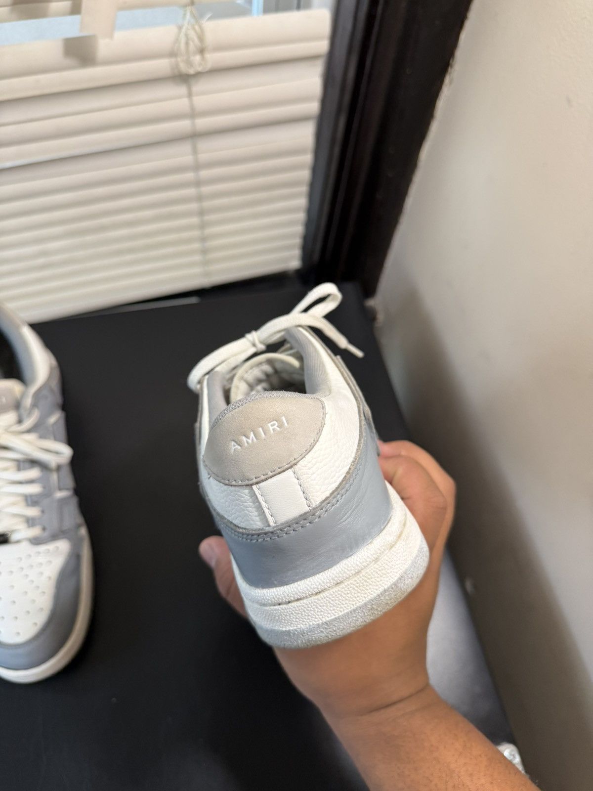 Amiri Amiri Skeleton Low Size 11 Grey Size US 11 / EU 44 - 5 Thumbnail