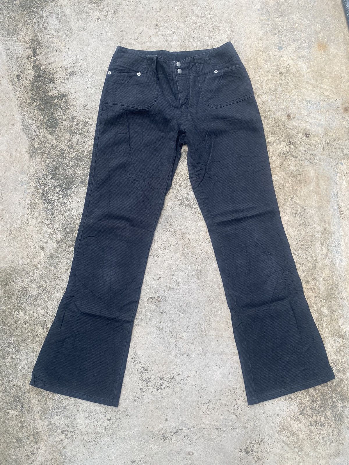 If Six Was Nine × Japanese Brand × United Colors Of Benetton Flare Jeans United Colour Of Benetton Corduroy Size US 28 / EU 44 - 3 Thumbnail
