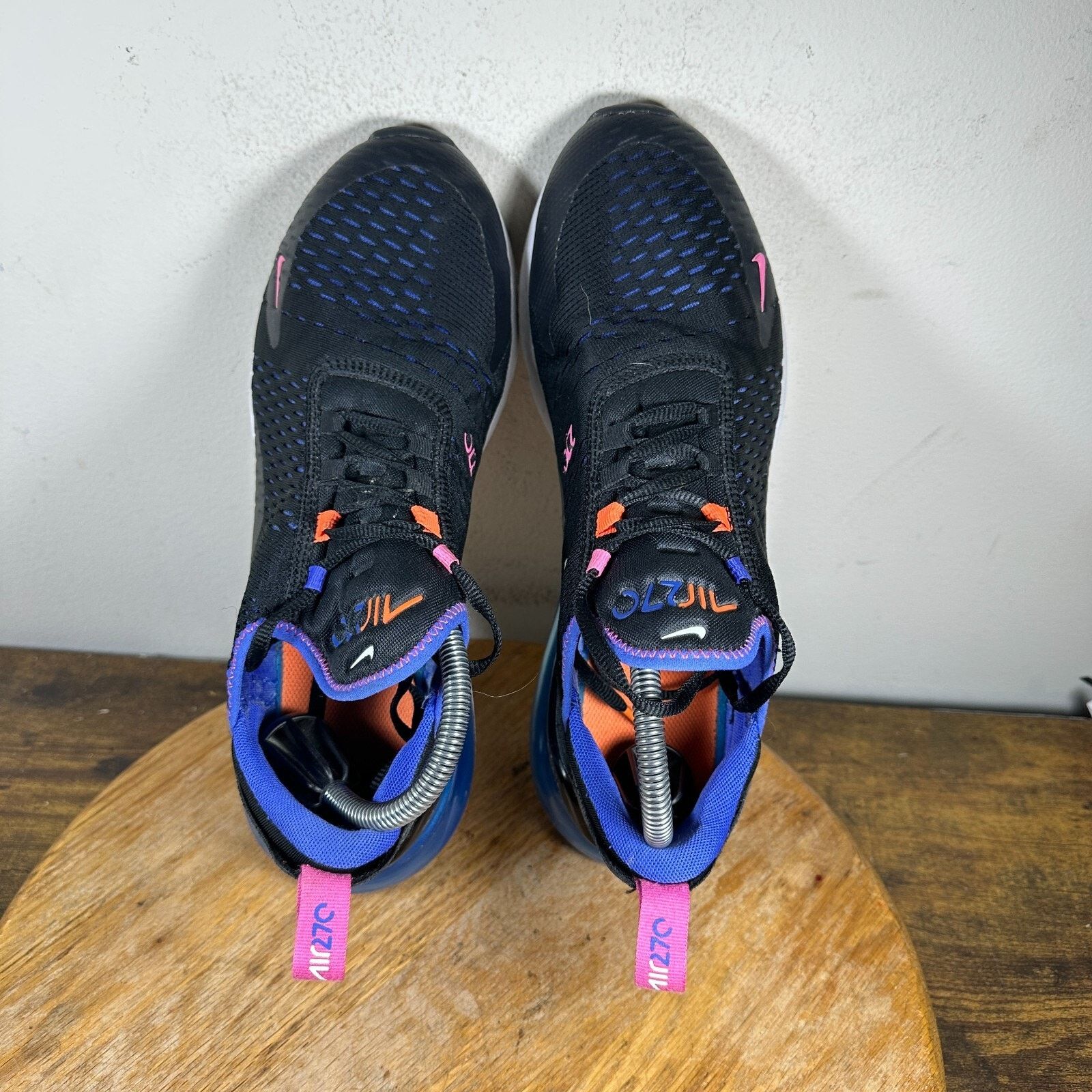 Nike Nike Air Max 270 Black Blue Men's Size 9 Shoes DC1858-001 Size US 9 / EU 42 - 7 Thumbnail