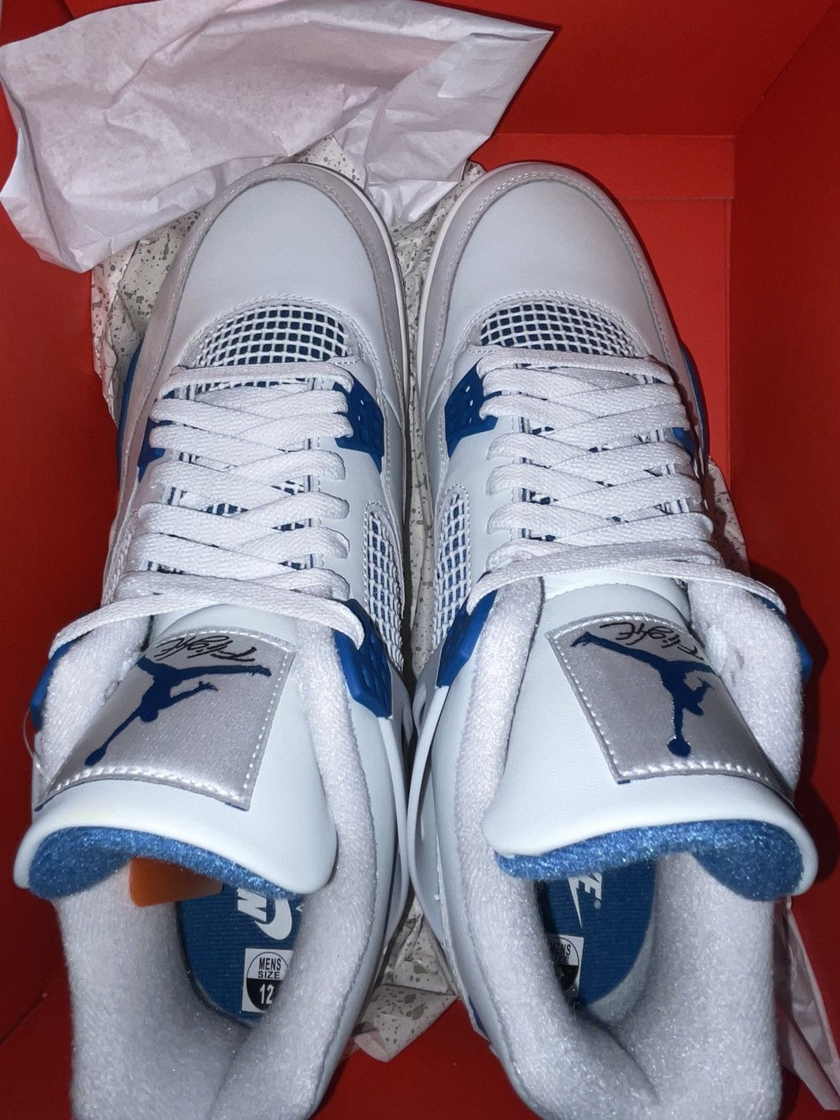 Jordan Brand Jordan 4 military blue size 12 brand new Size US 12 / EU 45 - 4 Thumbnail