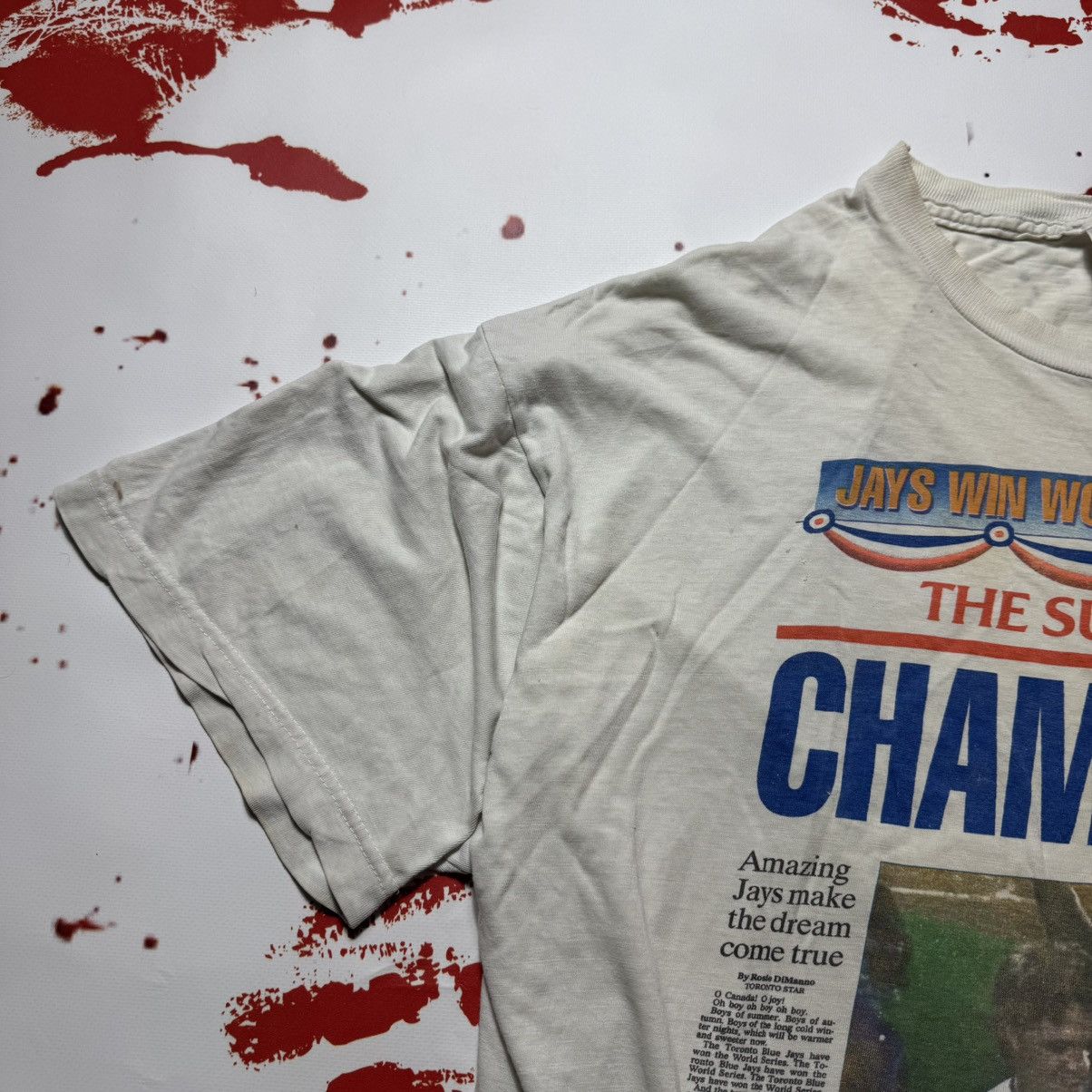 Champion × Vintage Toronto Blue Jays Sunday Star Champions! 1992 World Series Size US XL / EU 56 / 4 - 5 Thumbnail