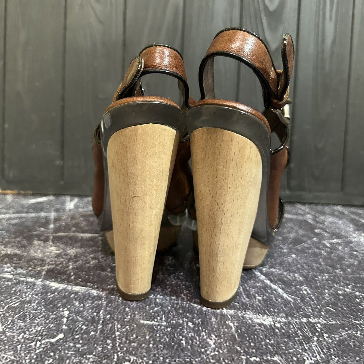 Marni Marni Women’s Leather Slingback Sandals Heels Size 38 Size US 8 / IT 38 - 7 Thumbnail