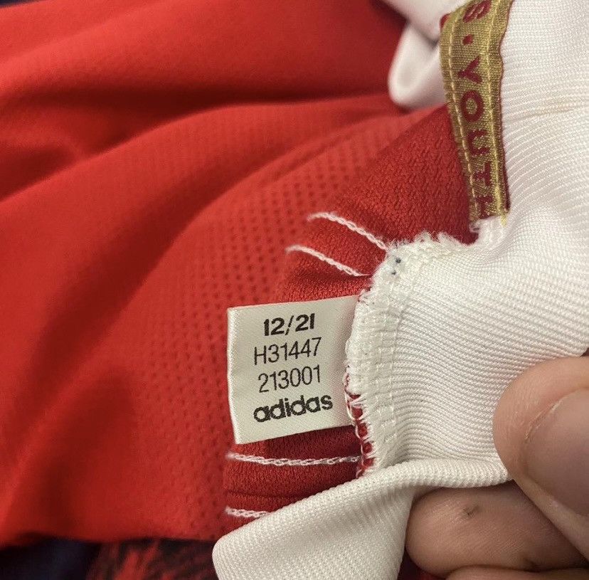 Adidas Manchester United 2021/22 Home Jersey Size US XL / EU 56 / 4 - 4 Thumbnail