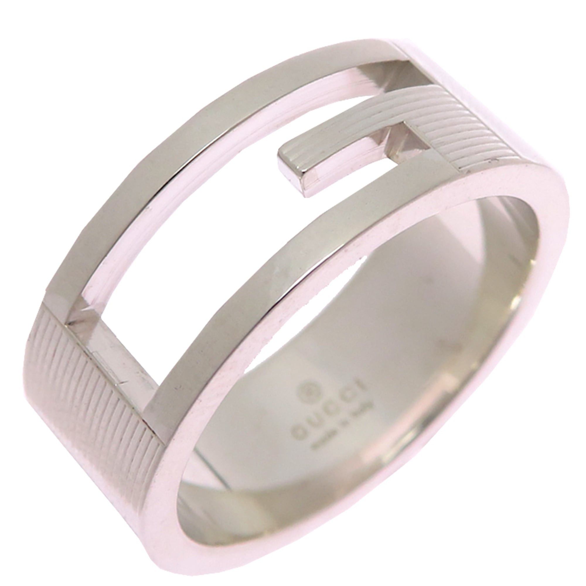 Gucci Gucci Interlocking G Women's/Men's Ring, Sterling Silver 925 Size ONE SIZE - 1 Thumbnail