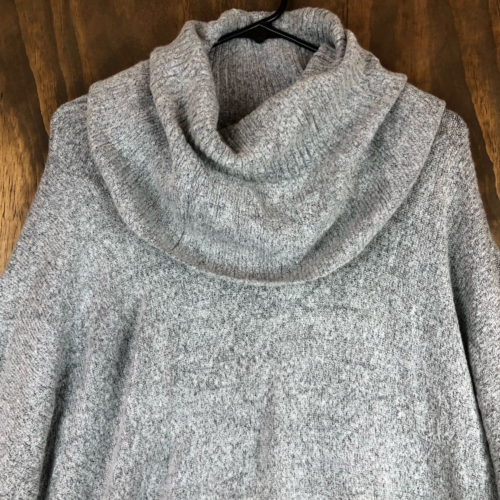 Vintage Dreamers By Debut Sweater Womens Tunic Gray Cowl Neck Oversized Long Sleeve M Knit Shirt/Casual Womens Size M / US 6-8 / IT 42-44 - 2 Thumbnail