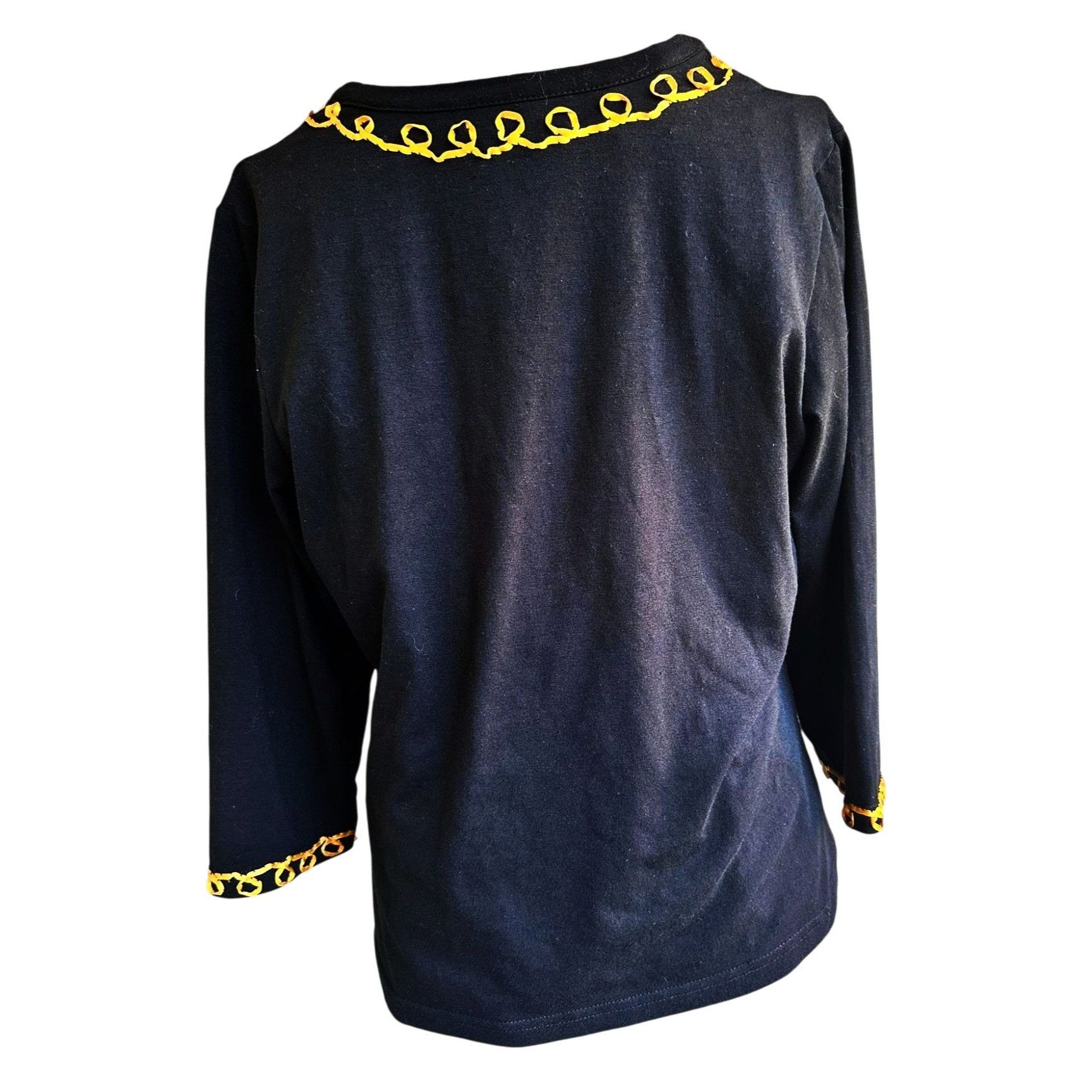 Other VTG Jack B Quick Jack O Lantern Top Small Halloween Black Size S / US 4 / IT 40 - 11 Thumbnail