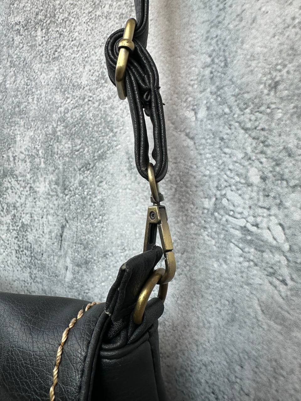 Leather Mulberry Black Leather Crossbody Bag with Brass Hardware Size ONE SIZE - 11 Thumbnail