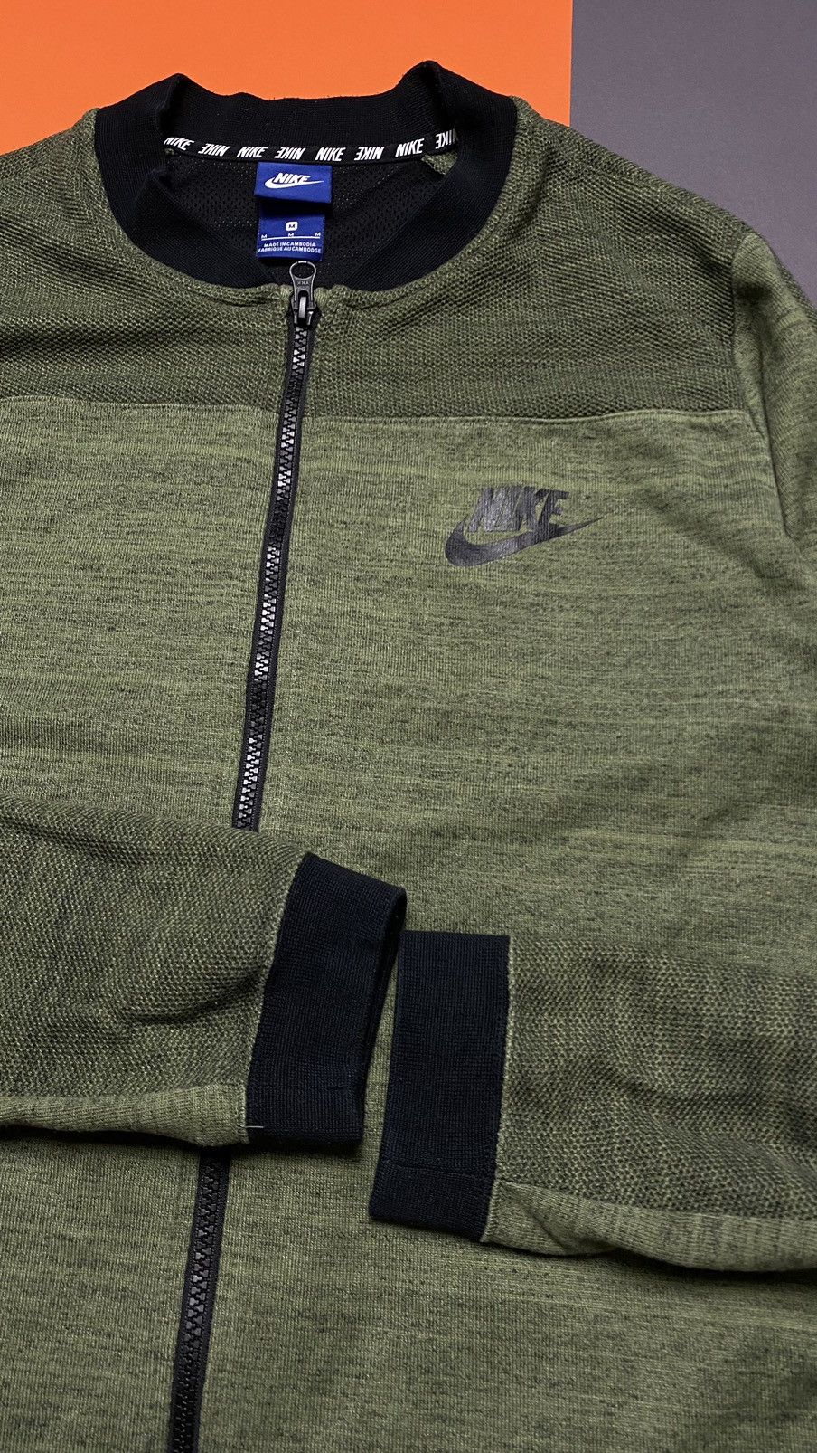 Nike × Vintage Vintage Nike zip hoodie tech fleece Size US M / EU 48-50 / 2 - 7 Thumbnail