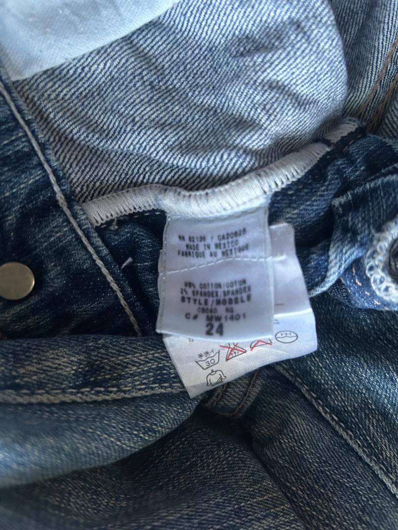 Georges Marciano × Guess × Vintage Vintage Flared Guess Jeans Stretch Size 28" / US 6 / IT 42 - 7 Thumbnail