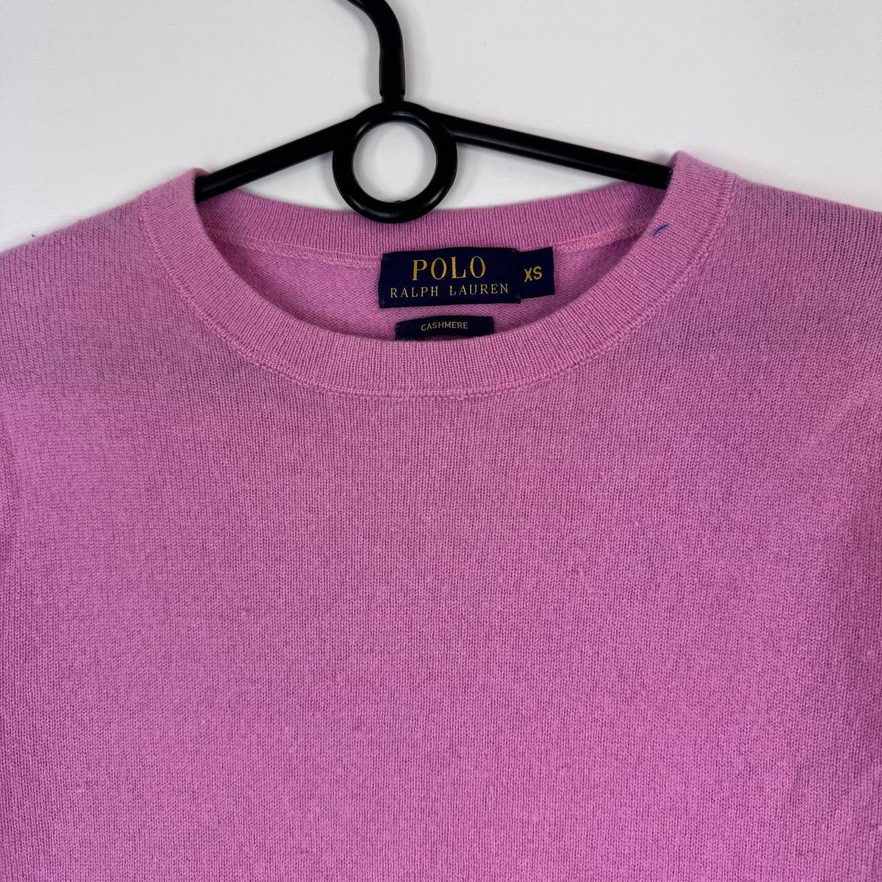 Polo Ralph Lauren Polo Ralph Lauren Cashmere Sweater Pink Crew Neck Size Xs Size XS / US 0-2 / IT 36-38 - 2 Thumbnail
