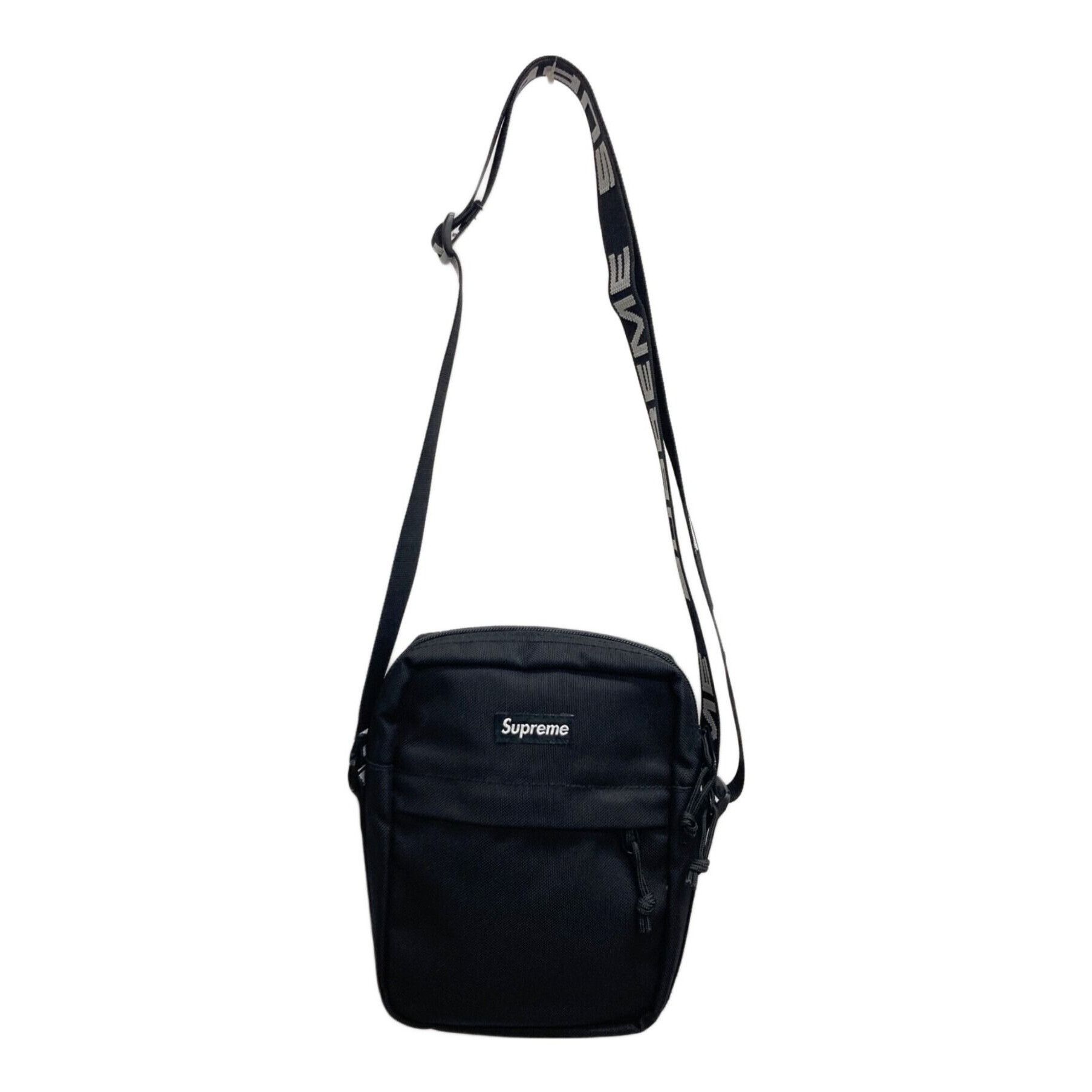 Supreme SUPREME 18SS Logo Shoulder Bag Black Size ONE SIZE - 2 Thumbnail