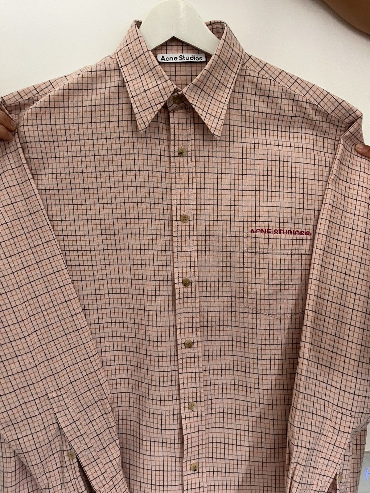 Acne Studios ACNE STUDIOS flannel check shirt Size US M / EU 48-50 / 2 - 4 Thumbnail