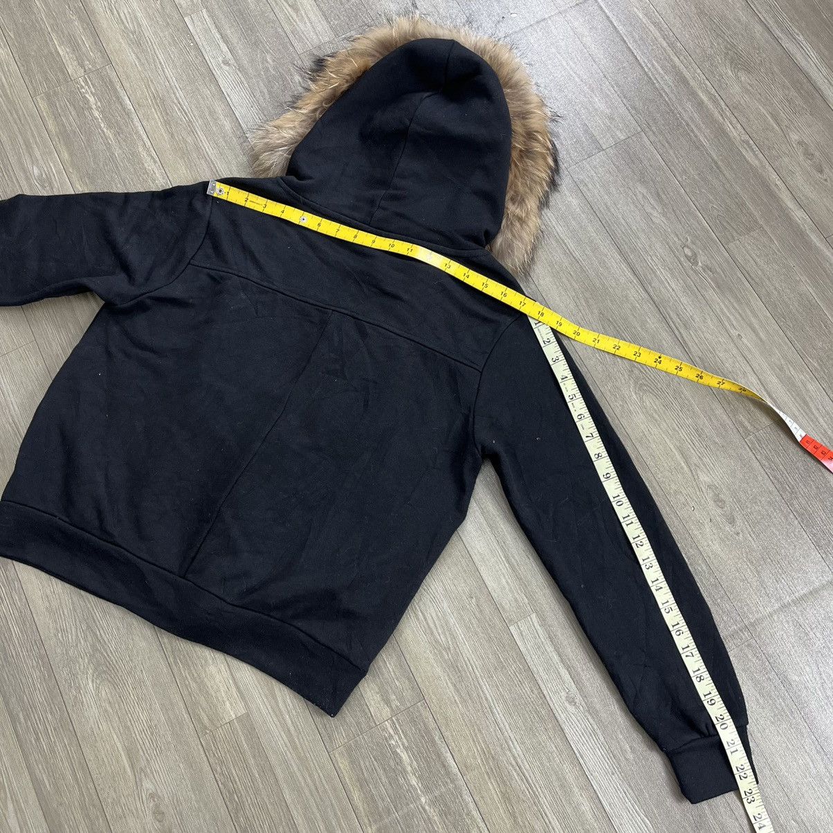 If Six Was Nine 2000s Autumn x Earth Asymmetrical Lgb Style Zip Fur Hoodie Size US M / EU 48-50 / 2 - 14 Thumbnail