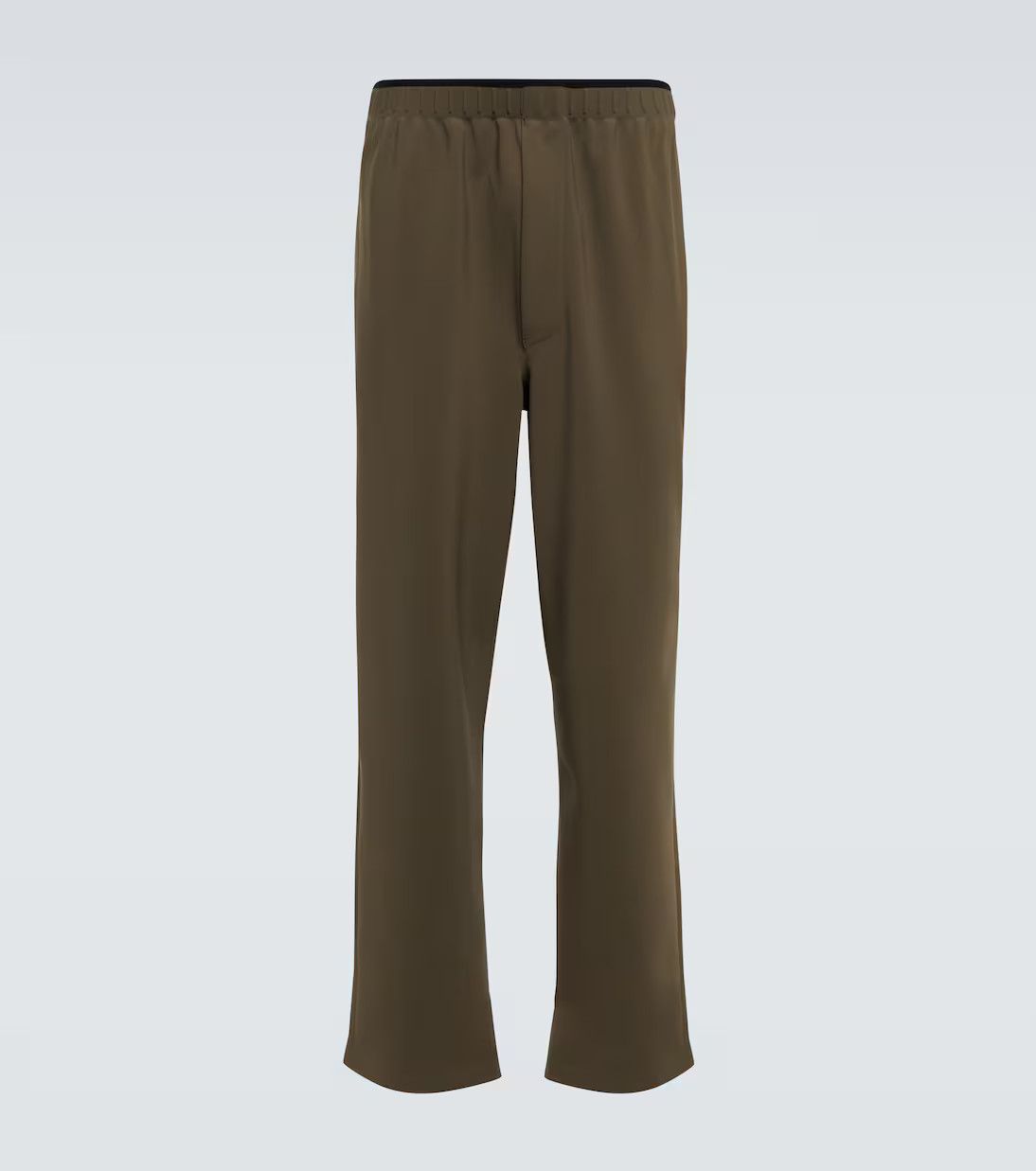 GR10K o1mle0125 Sensitive Bonded Fleeced Trouser in Dark Olive Size US 32 / EU 48 - 1 Thumbnail