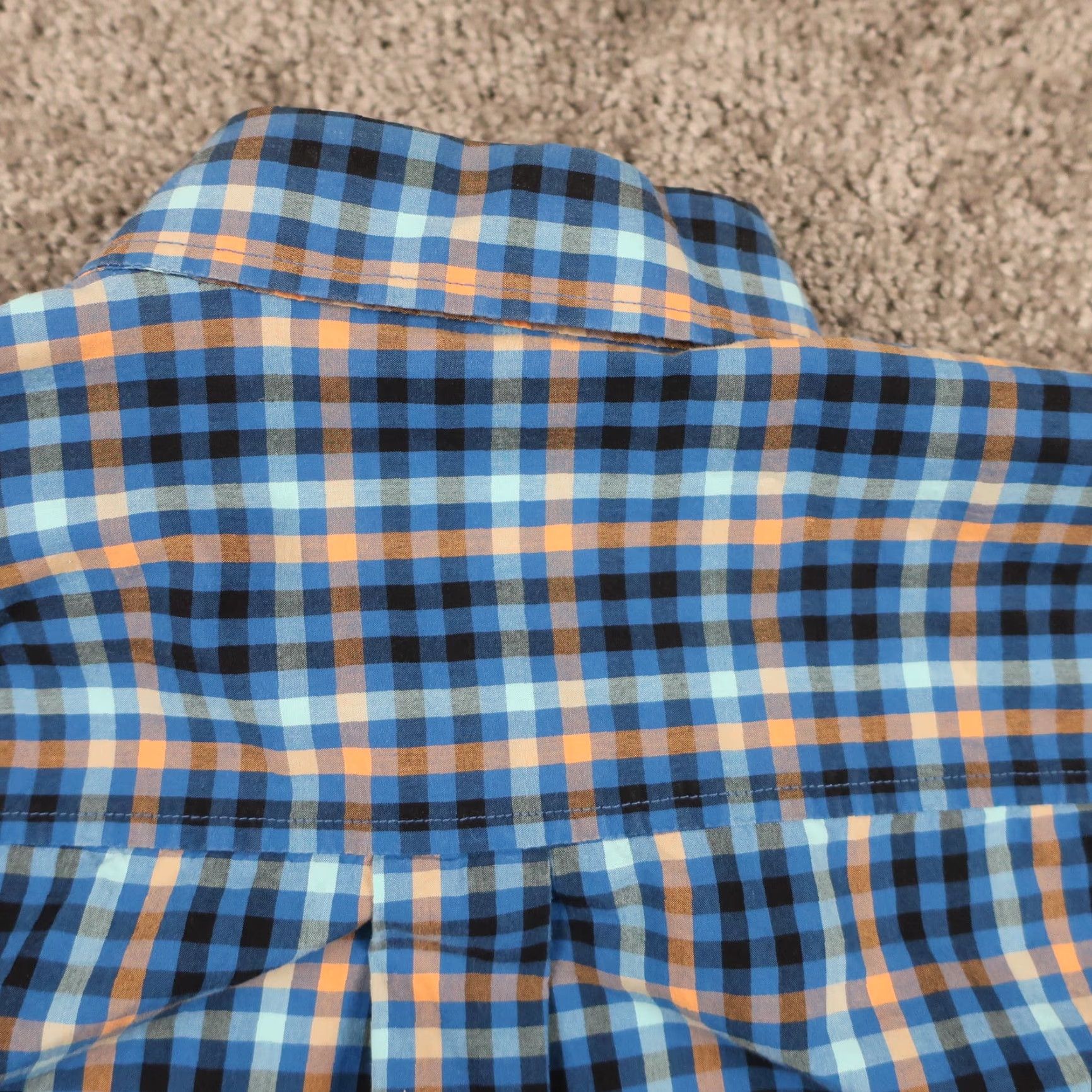 Vintage Cinch Button Shirt Mens M Blue Check Long Sleeve Rodeo Cowboy Ranch EUC Size US M / EU 48-50 / 2 - 7 Thumbnail