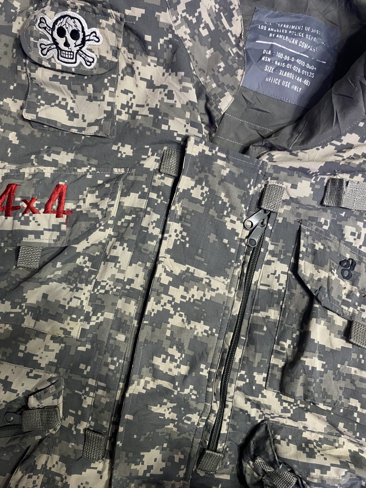 Jeep ❤️‍🔥 RARE ❤️‍🔥 U.S Department of Justice LAPD Vest Size US XL / EU 56 / 4 - 4 Thumbnail