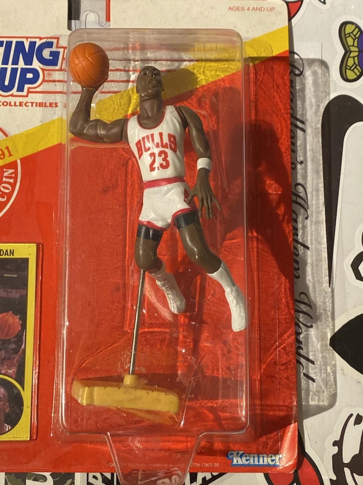 Kenneth Cole 1991 Starting Lineup Michael Jordan Chicago Bulls w/ Card Size ONE SIZE - 7 Thumbnail