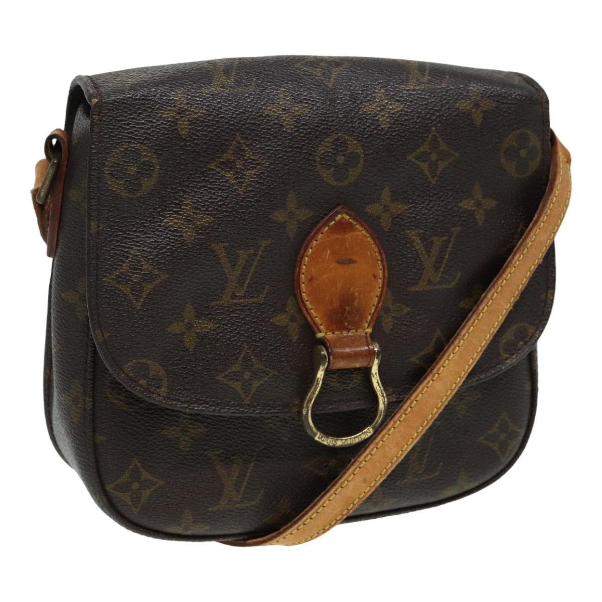 Louis Vuitton LOUIS VUITTON Monogram Saint Cloud MM Shoulder Bag M51243 Size ONE SIZE - 1 Thumbnail